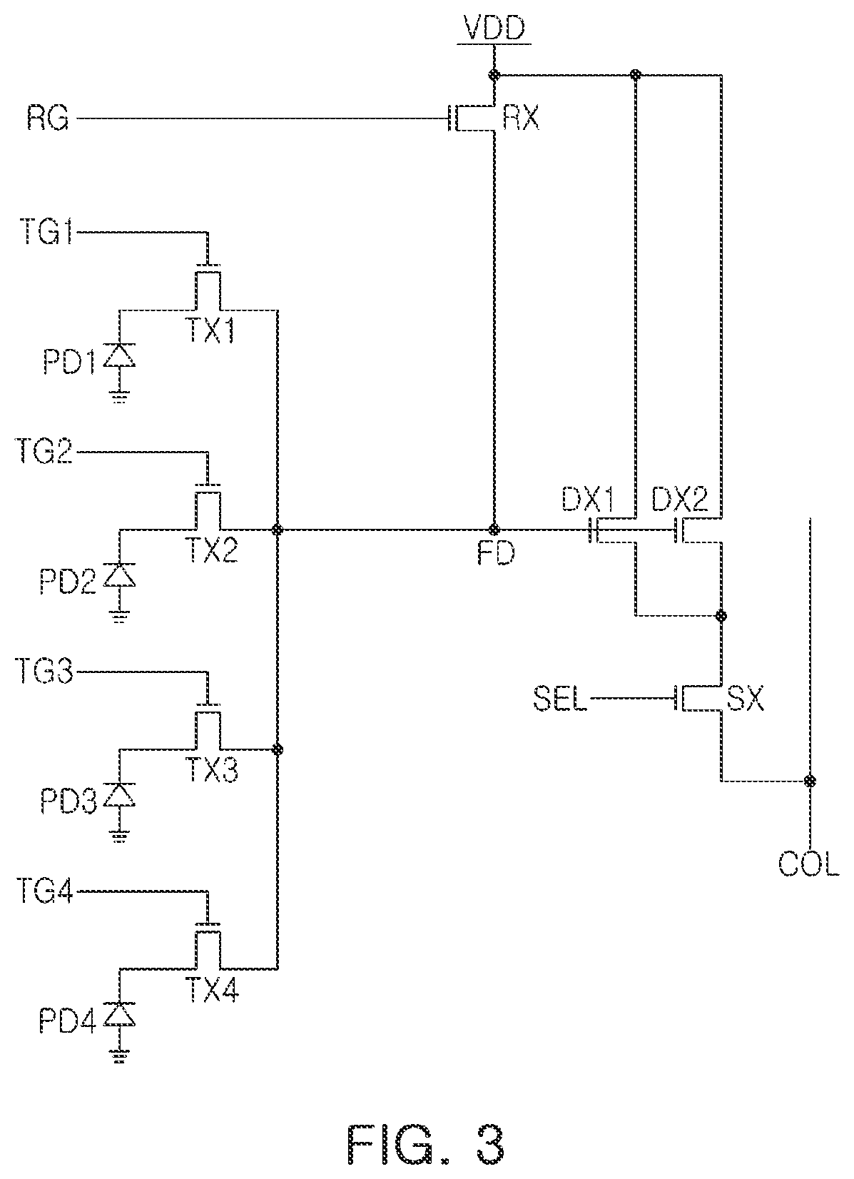 Patent US12414399 Figure 3 – Image sensor