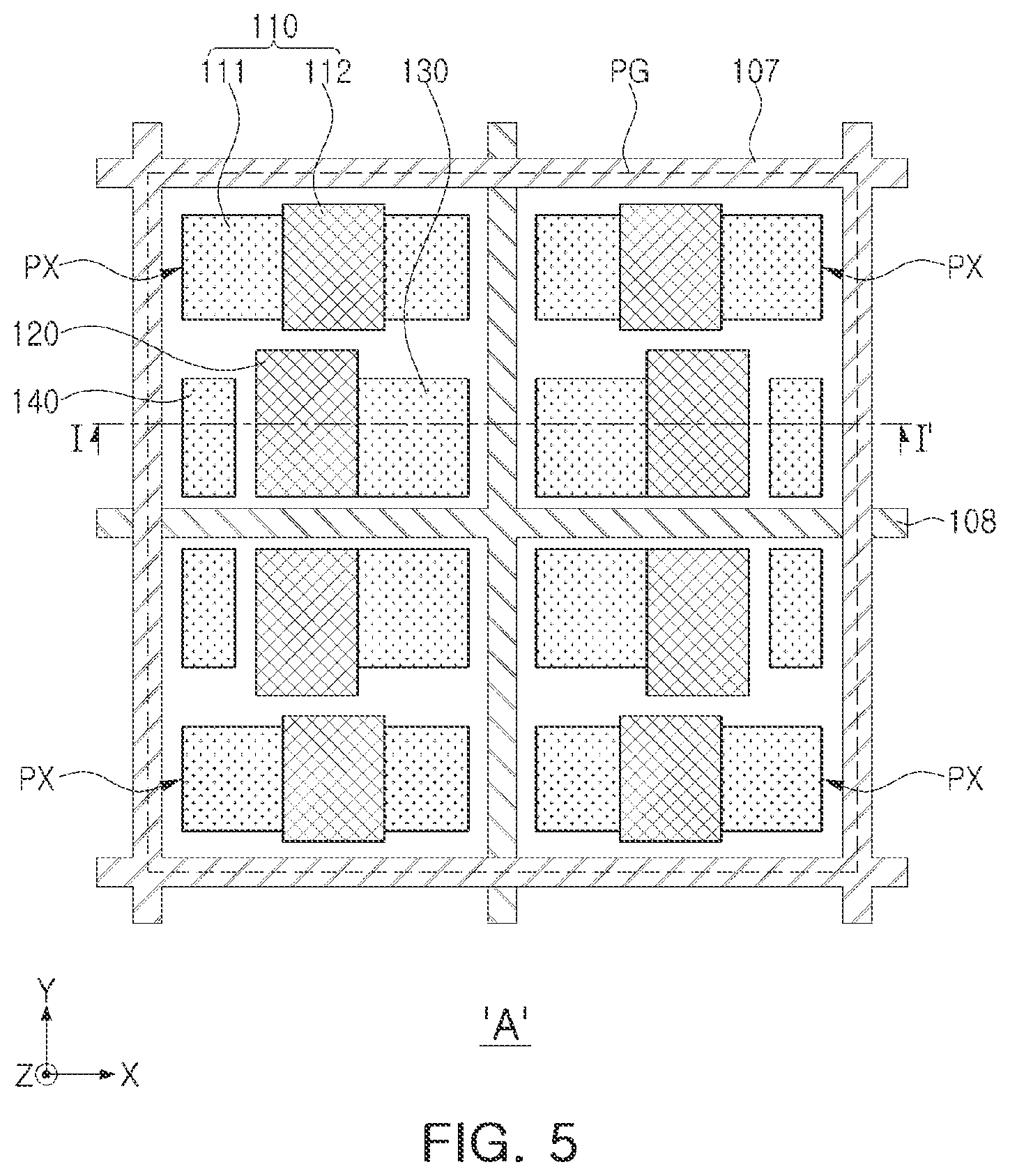Patent US12414399 Figure 5 – Image sensor