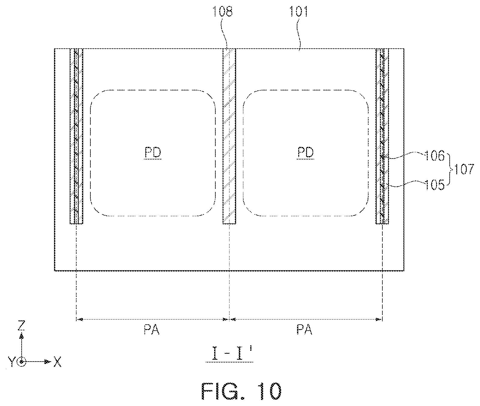 Patent US12414399 Figure 9 – Image sensor