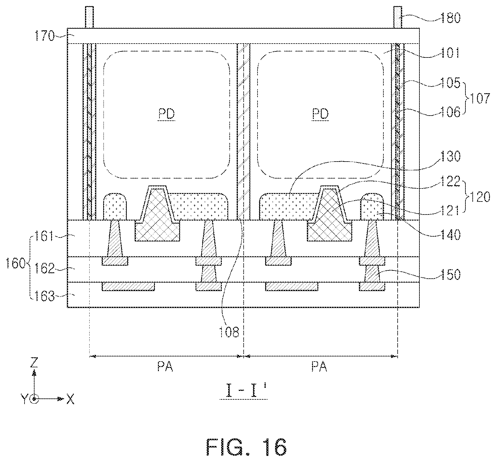 Patent US12414399 Figure 15 – Image sensor