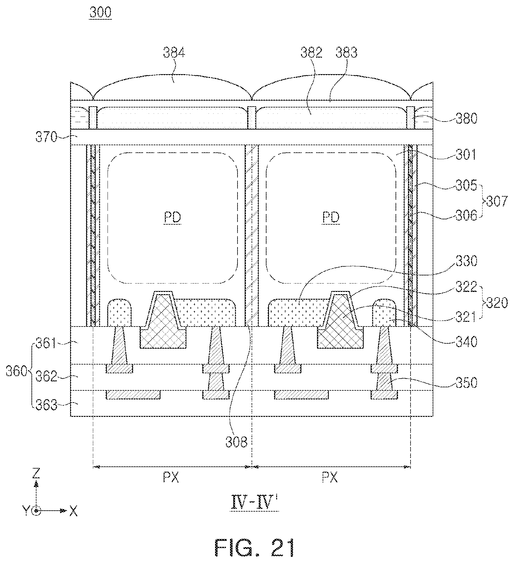 Patent US12414399 Figure 20 – Image sensor
