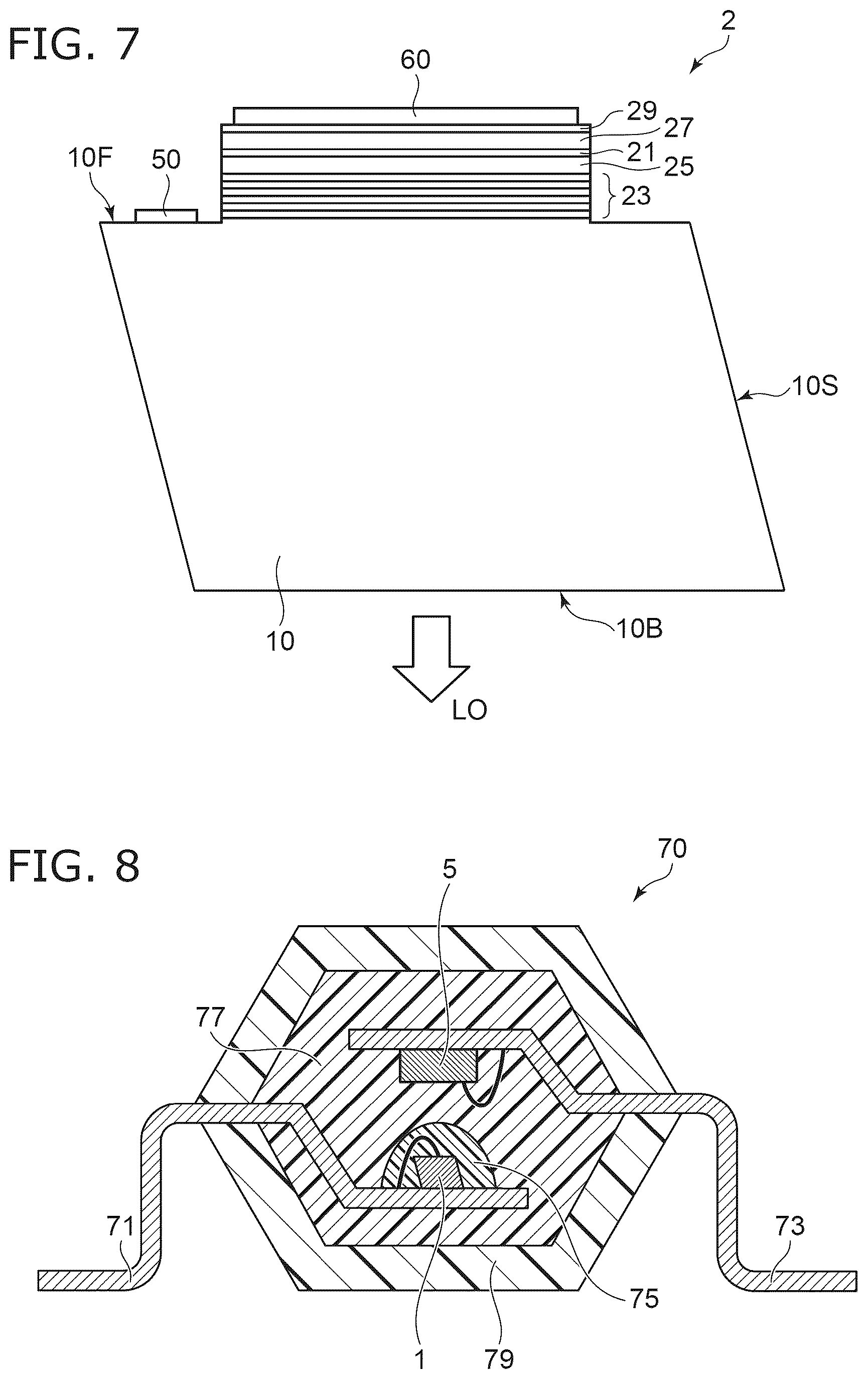 Patent US12414406 Figure 7 – Semiconductor light-emitting device and photocoupler