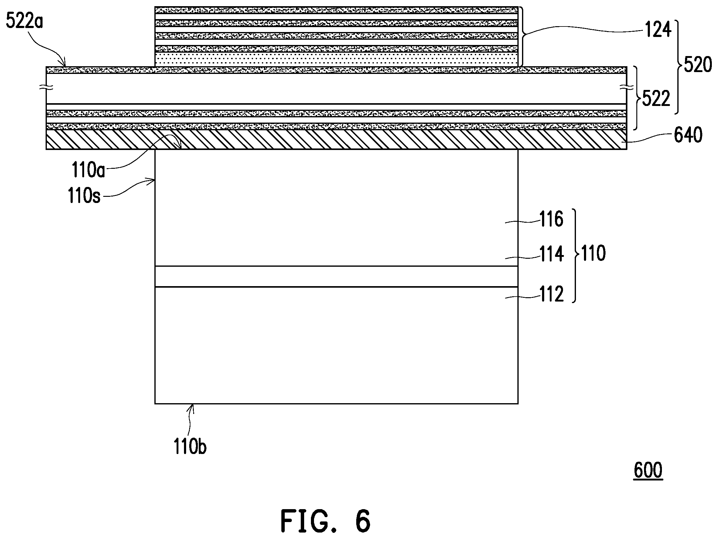 Patent US12414407 Figure 6 – Light-emitting element and display panel including a light guide structure to improve optical quality