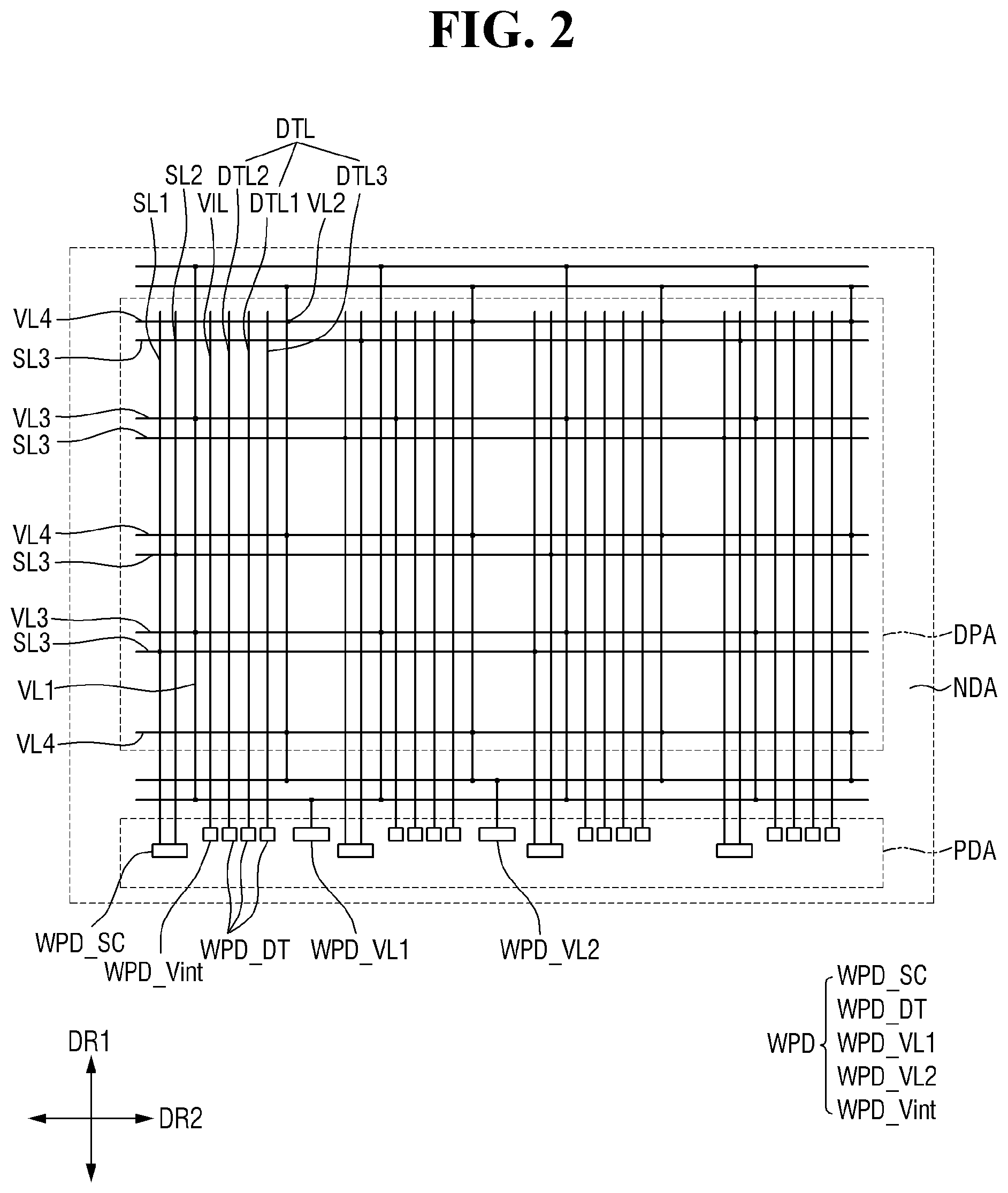 Patent US12414411 Figure 2 – Light emitting element with an insulating film comprising multiple pair layers