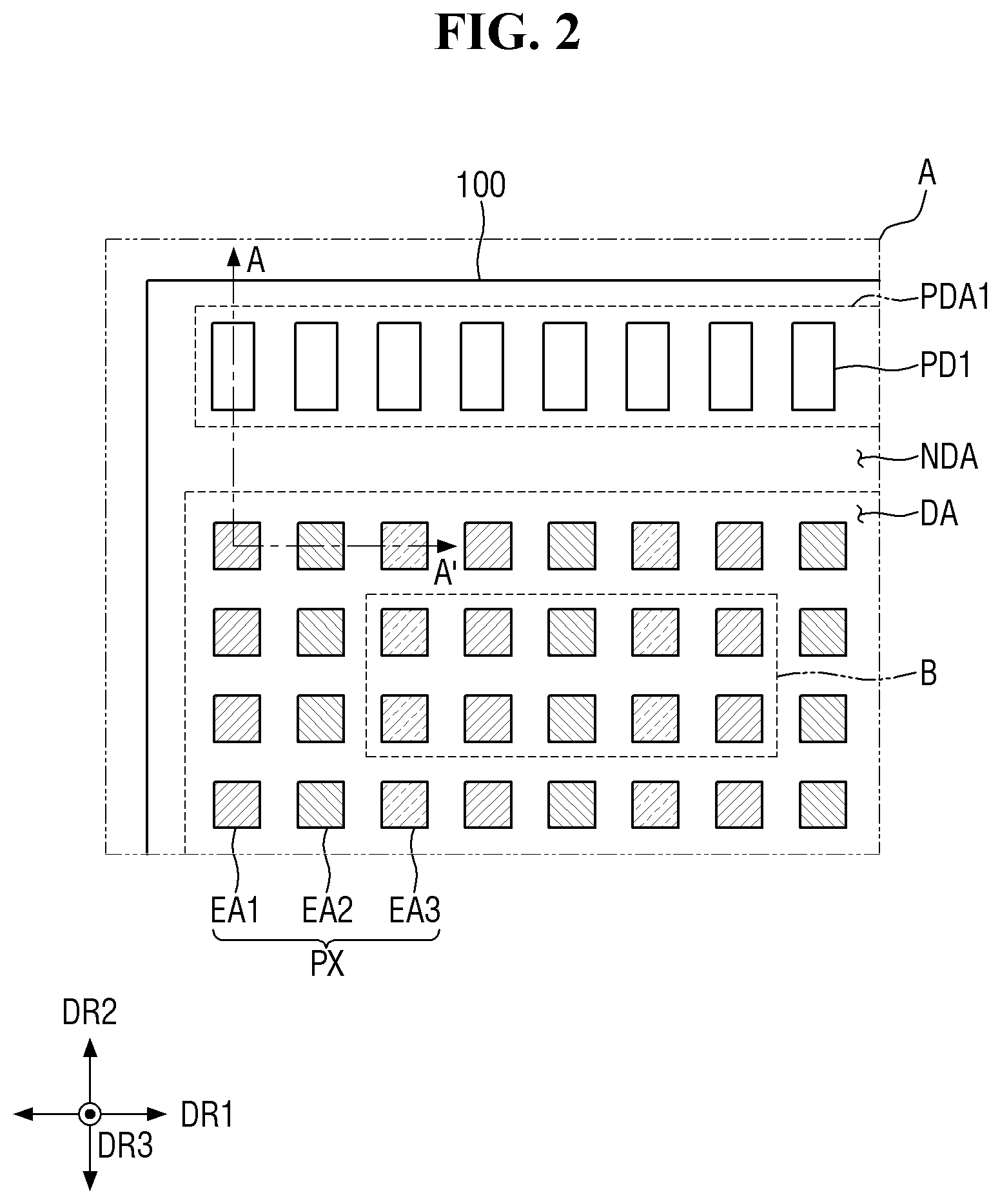 Patent US12414413 Figure 2 – Display device