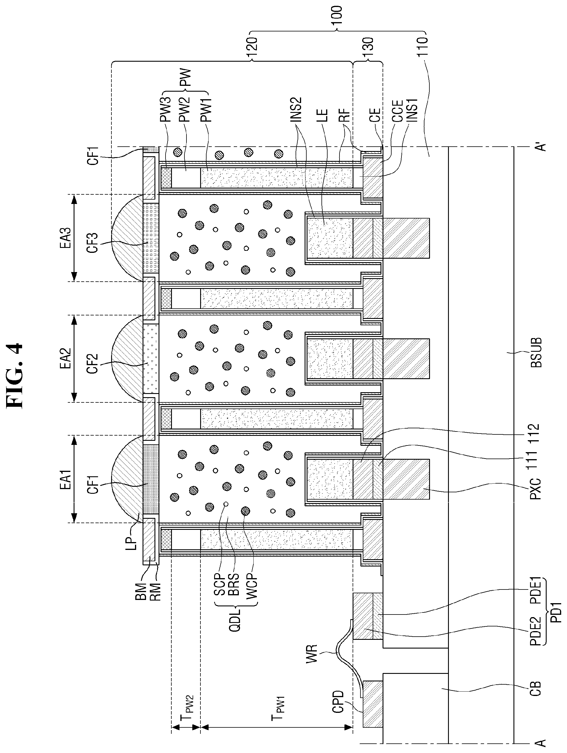 Patent US12414413 Figure 4 – Display device