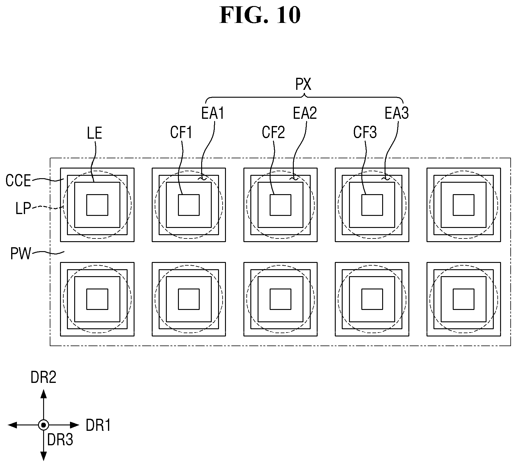 Patent US12414413 Figure 11 – Display device