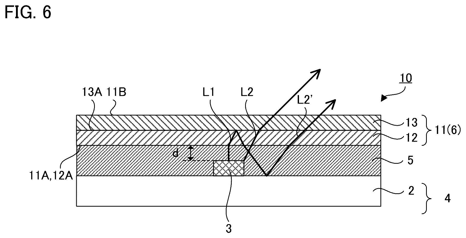 Patent US12414415 Figure 5 – Surface-emitting device with a light emitting diode and a sealing member