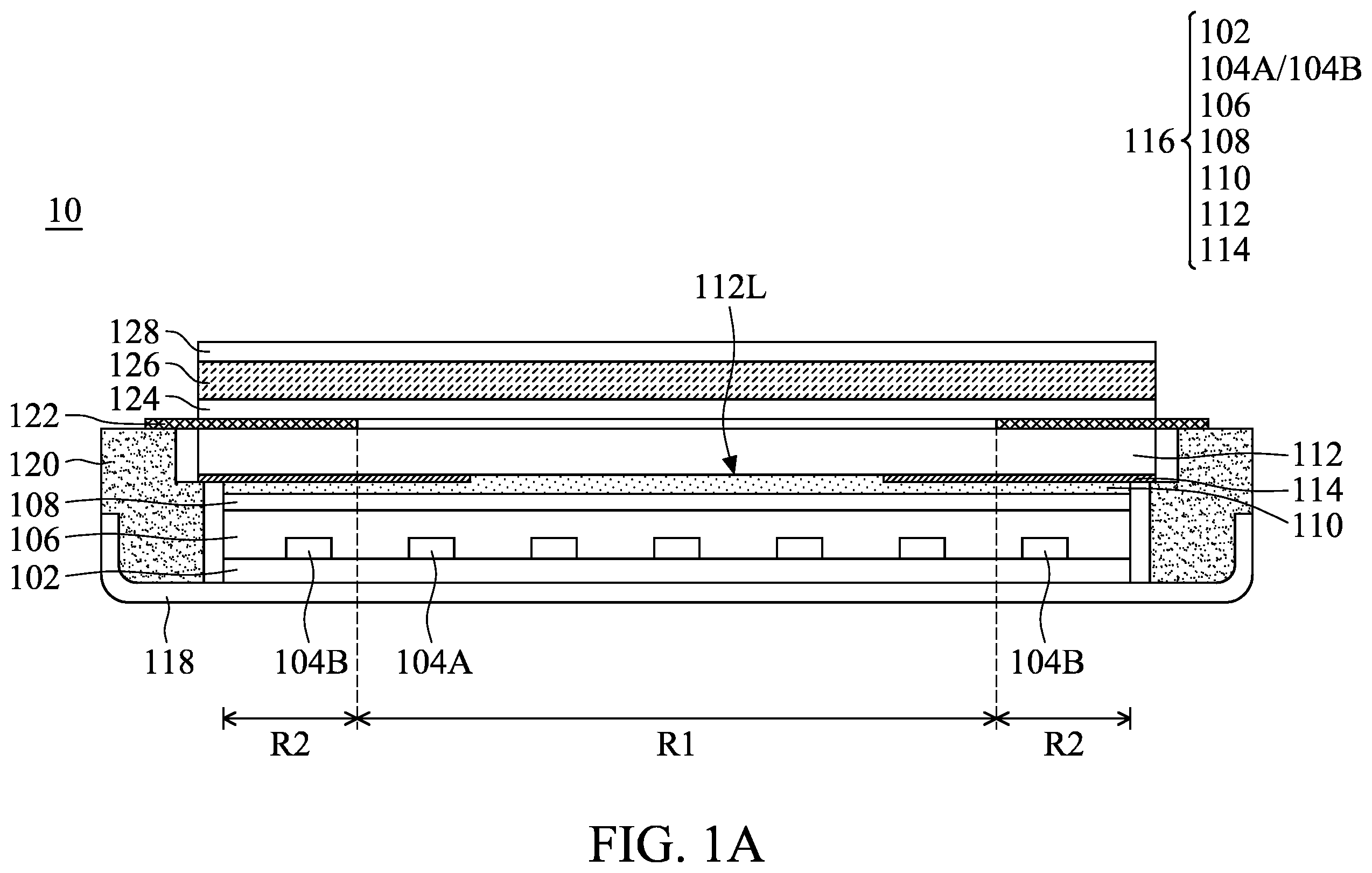 Patent US12414418 — Display device — Figure 1