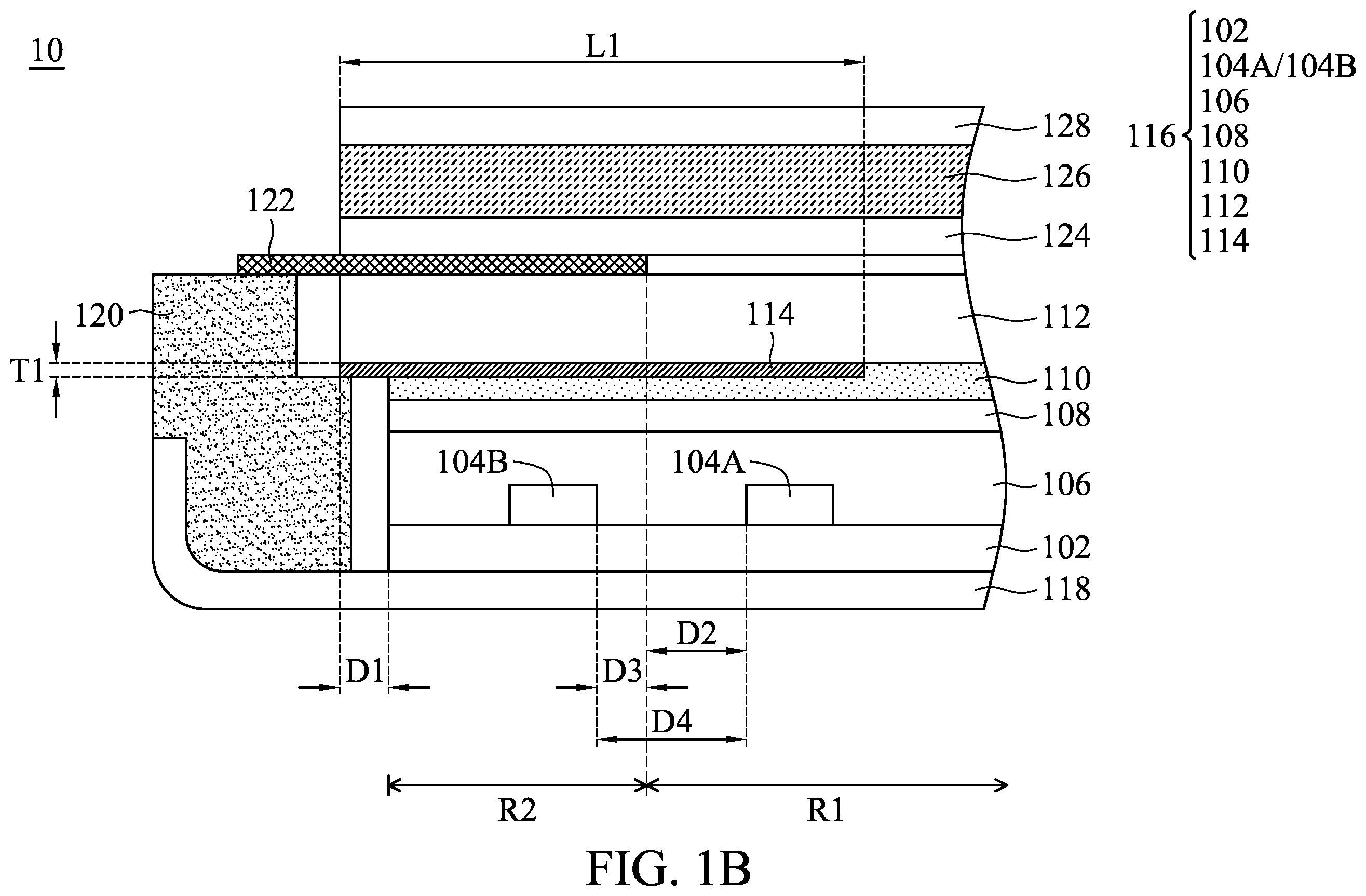 Patent US12414418 Figure 2 – Display device