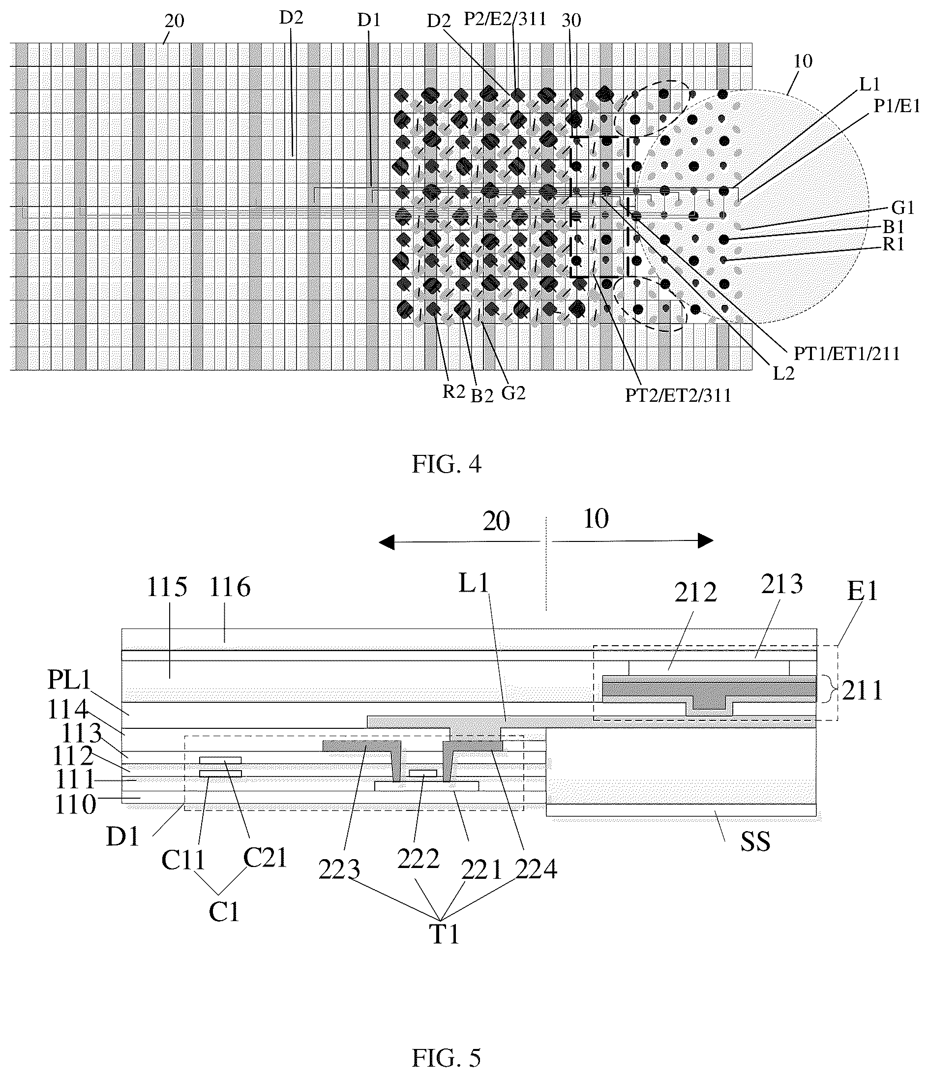 Patent US12414419 Figure 3 – Display substrate