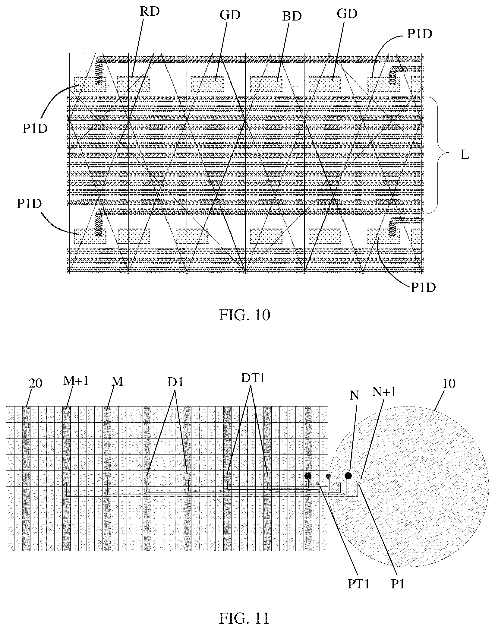 Patent US12414419 Figure 6 – Display substrate