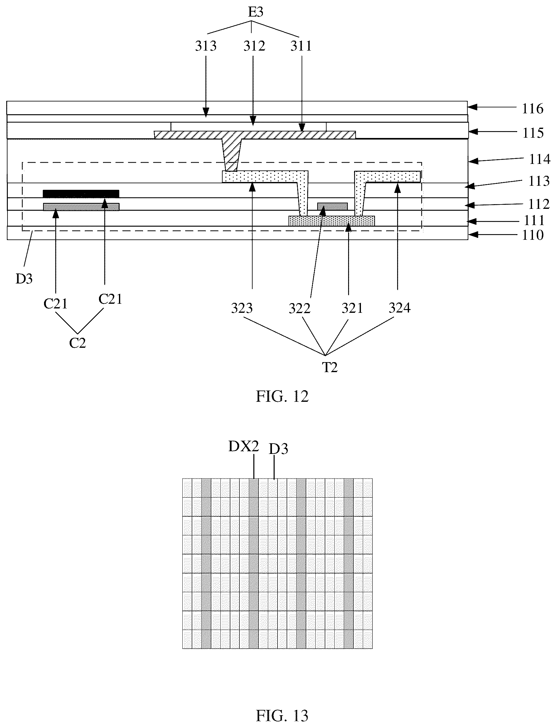 Patent US12414419 Figure 7 – Display substrate