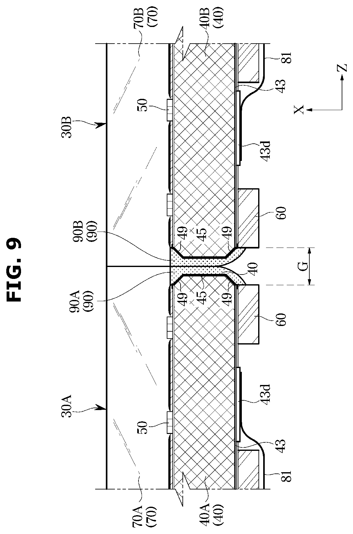 Patent US12414421 Figure 9 – Display apparatus having display module and manufacturing method thereof