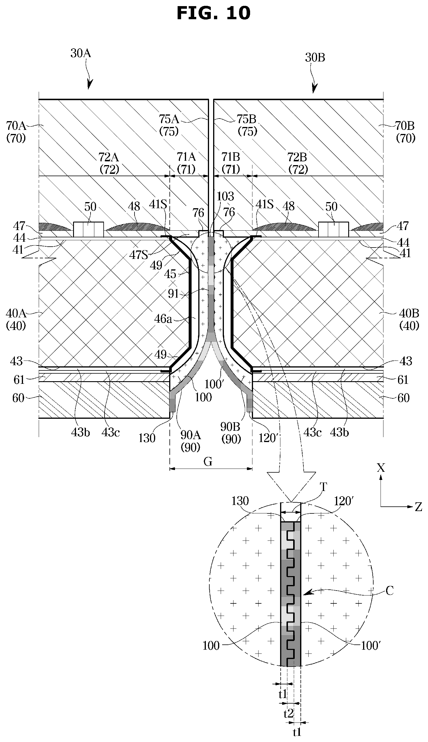 Patent US12414421 Figure 10 – Display apparatus having display module and manufacturing method thereof