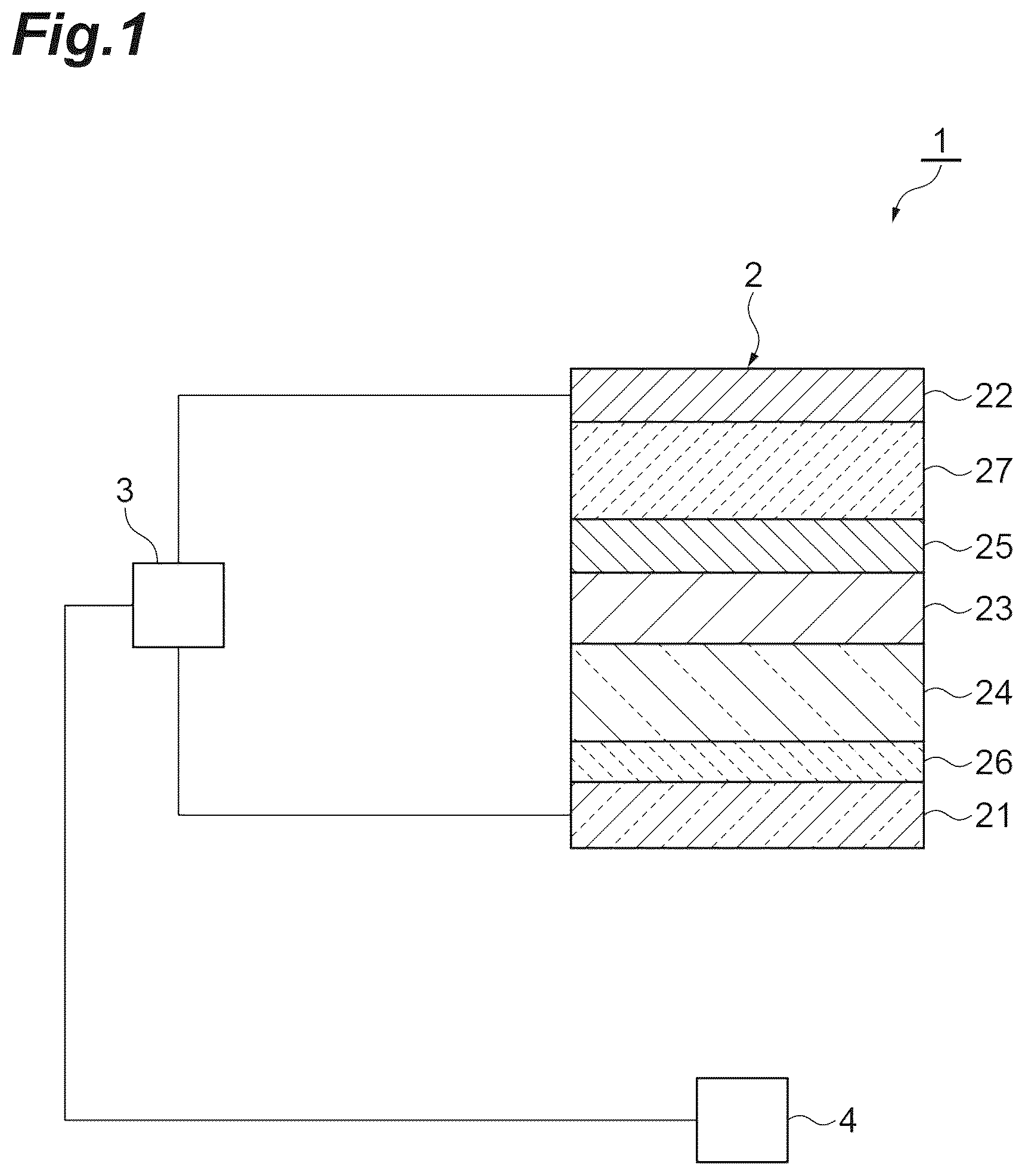 Patent US12414431 Figure 1 – Organic light-emitting element, light-emitting device, and light-emitting method