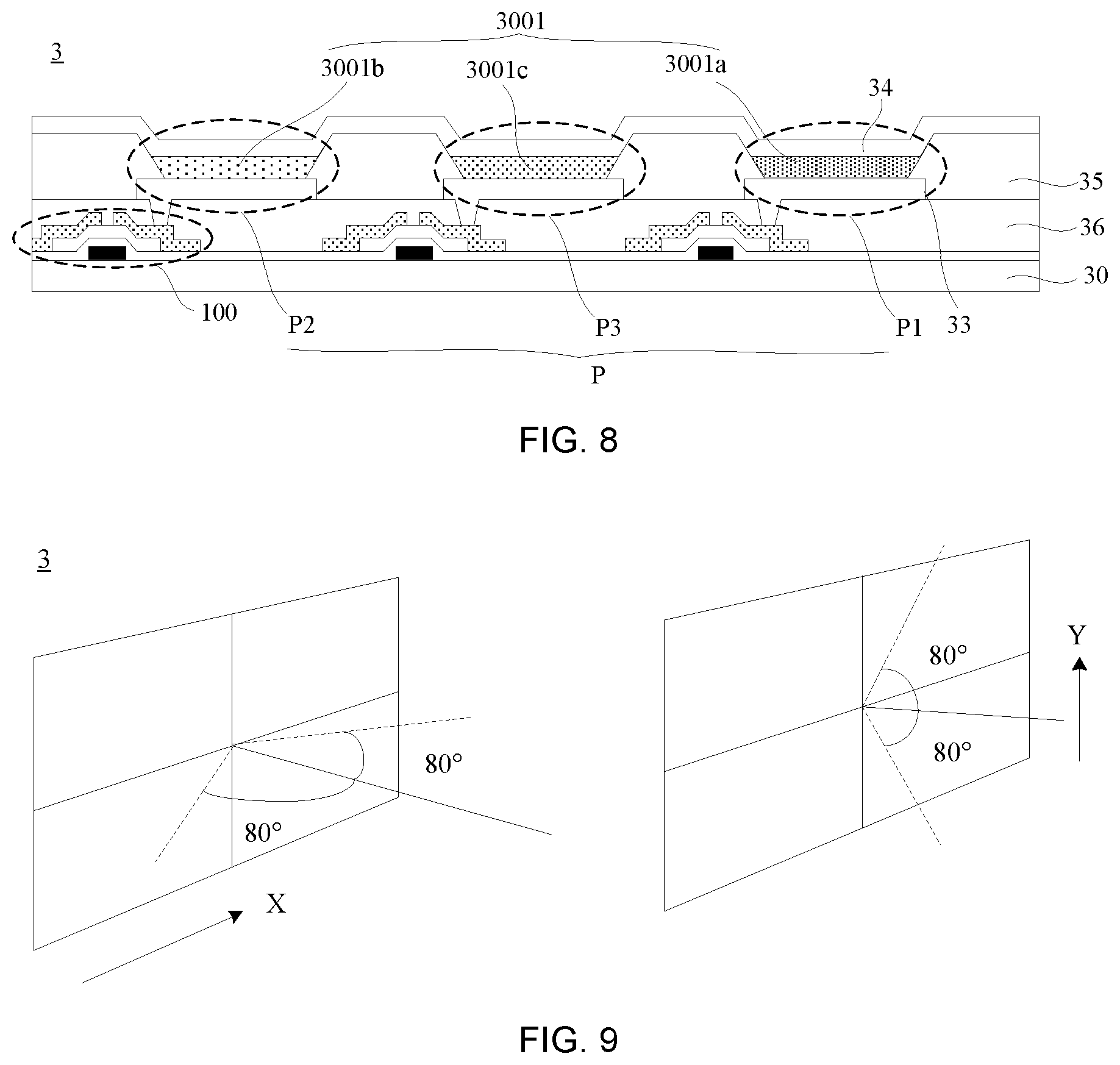 Patent US12414434 Figure 4 – Display panel having different opening lengths and light-emitting lengths and manufacturing method therefor, and display device