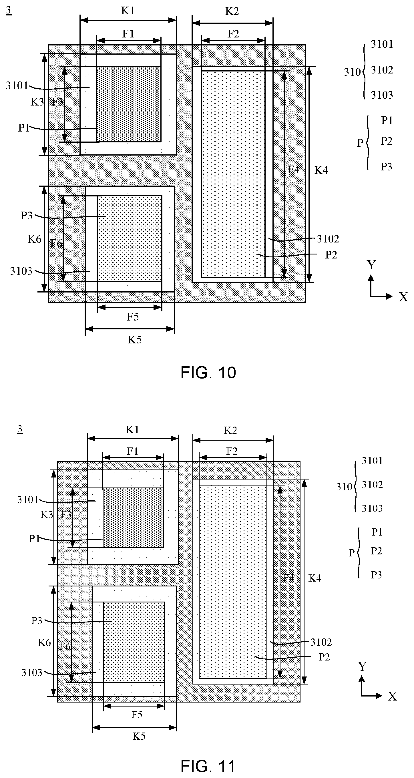 Patent US12414434 Figure 5 – Display panel having different opening lengths and light-emitting lengths and manufacturing method therefor, and display device