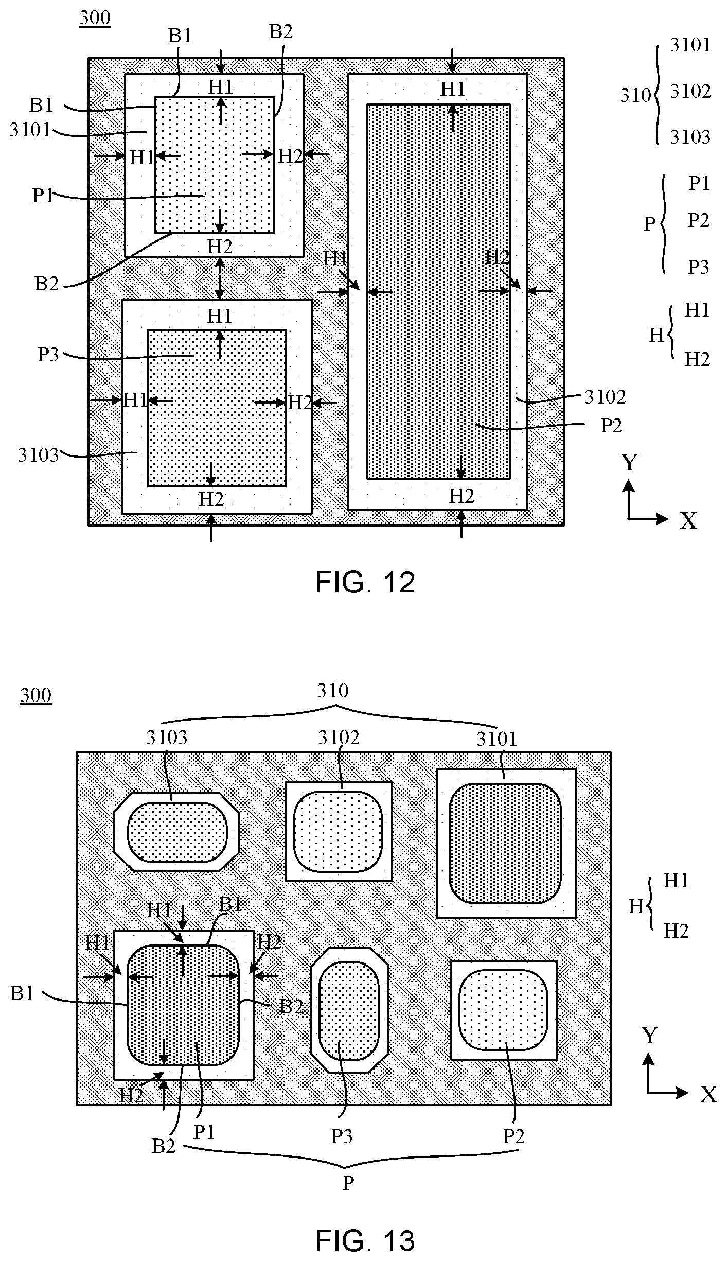 Patent US12414434 Figure 6 – Display panel having different opening lengths and light-emitting lengths and manufacturing method therefor, and display device