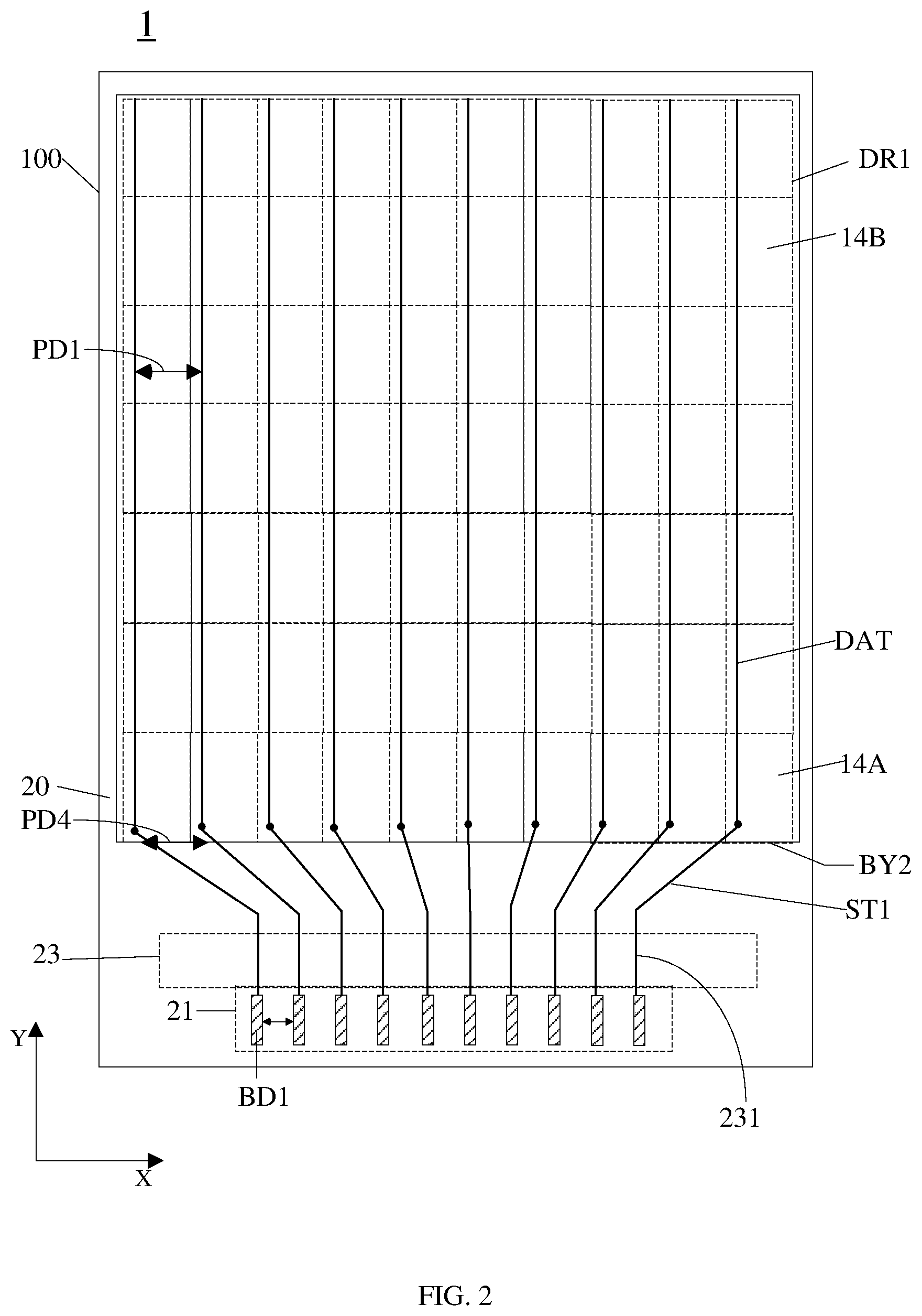 Patent US12414435 Figure 2 – Display substrate and display device
