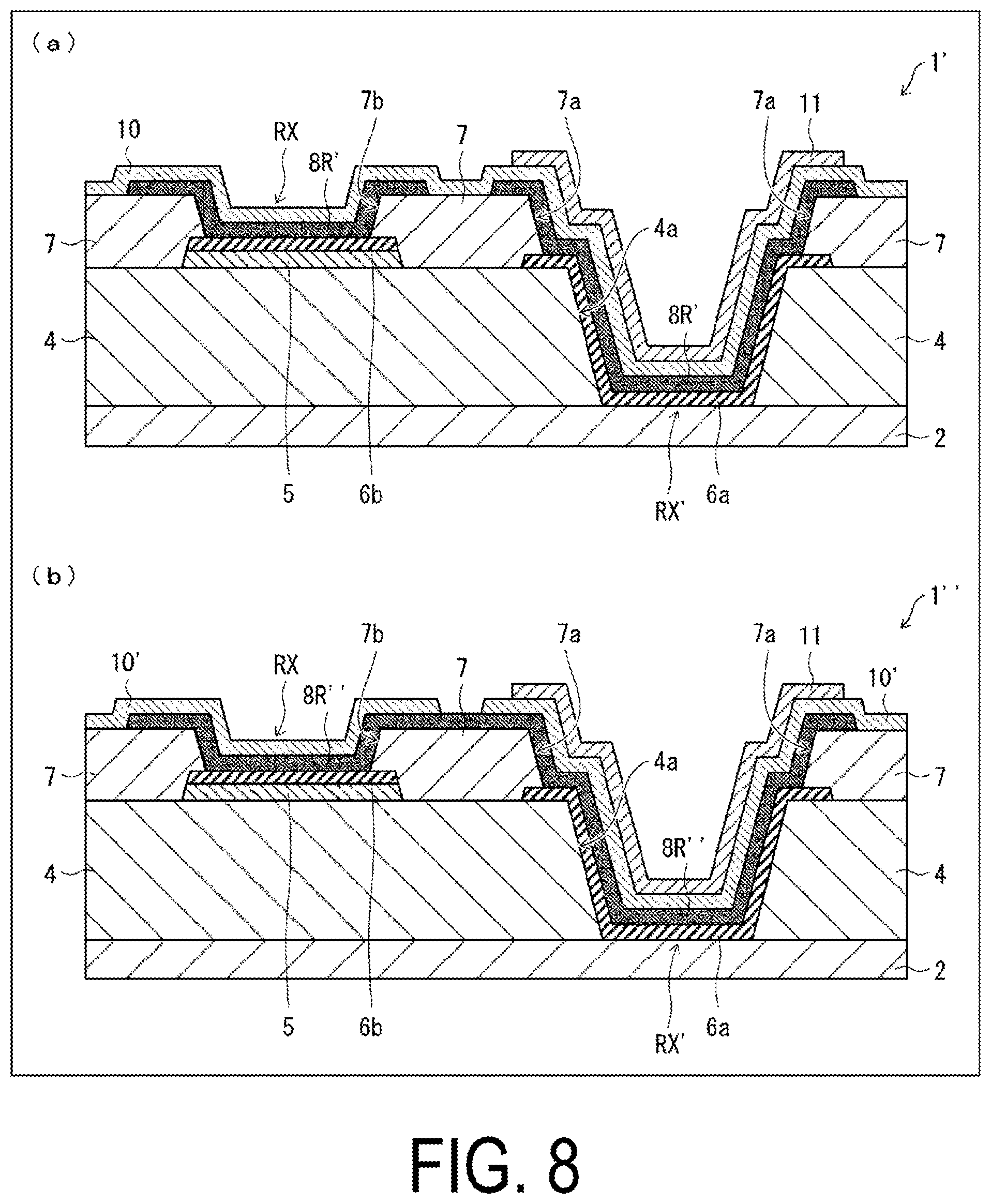 Patent US12414436 Figure 8 – Display device