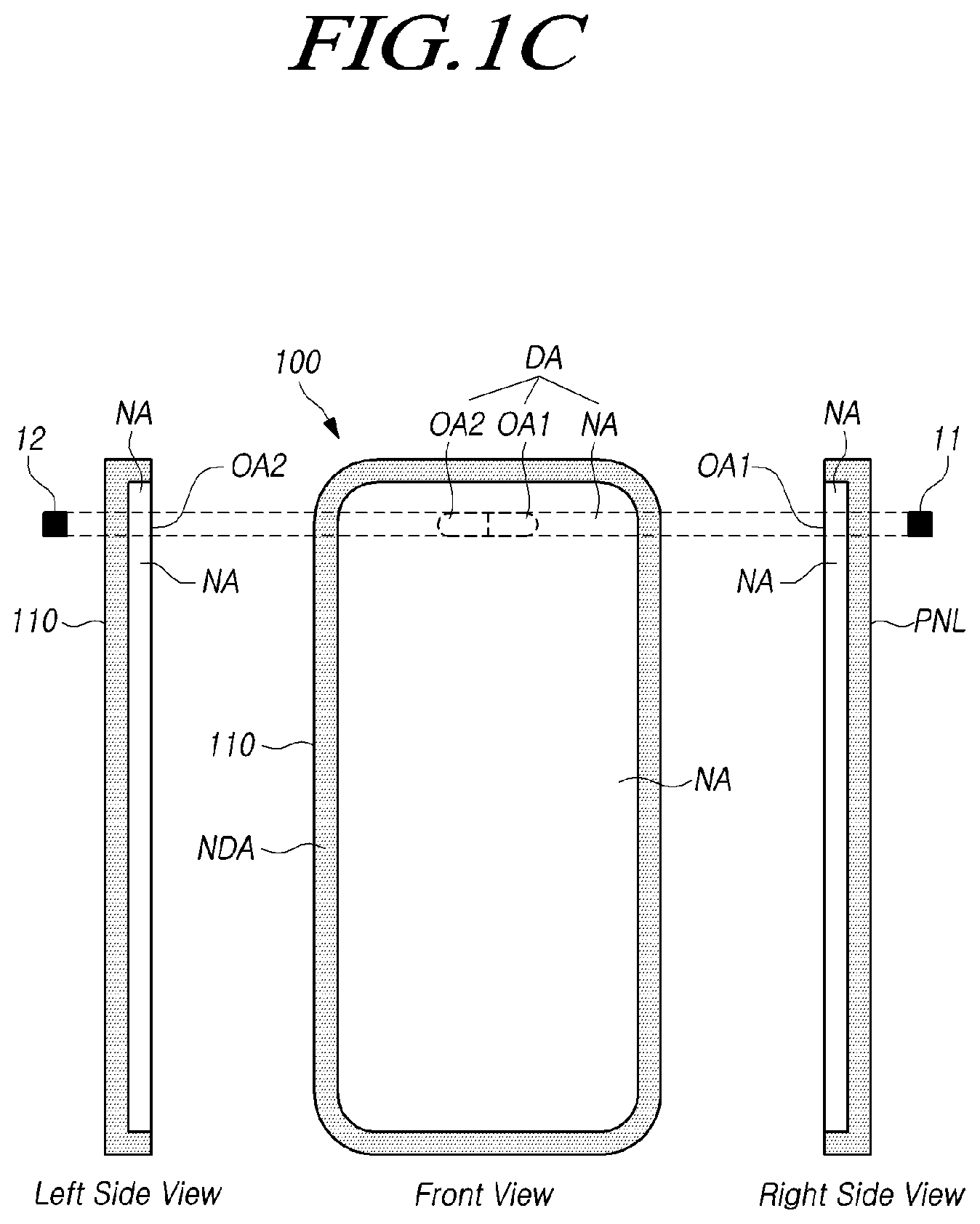 Patent US12414438 Figure 3 – Display device