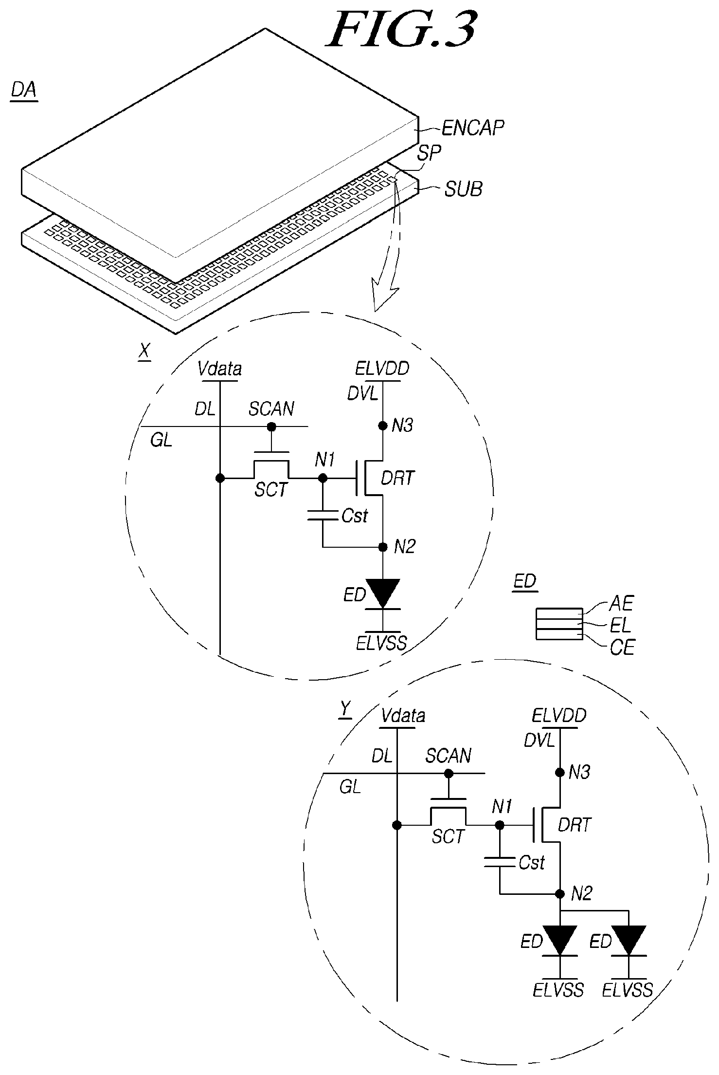 Patent US12414438 Figure 5 – Display device