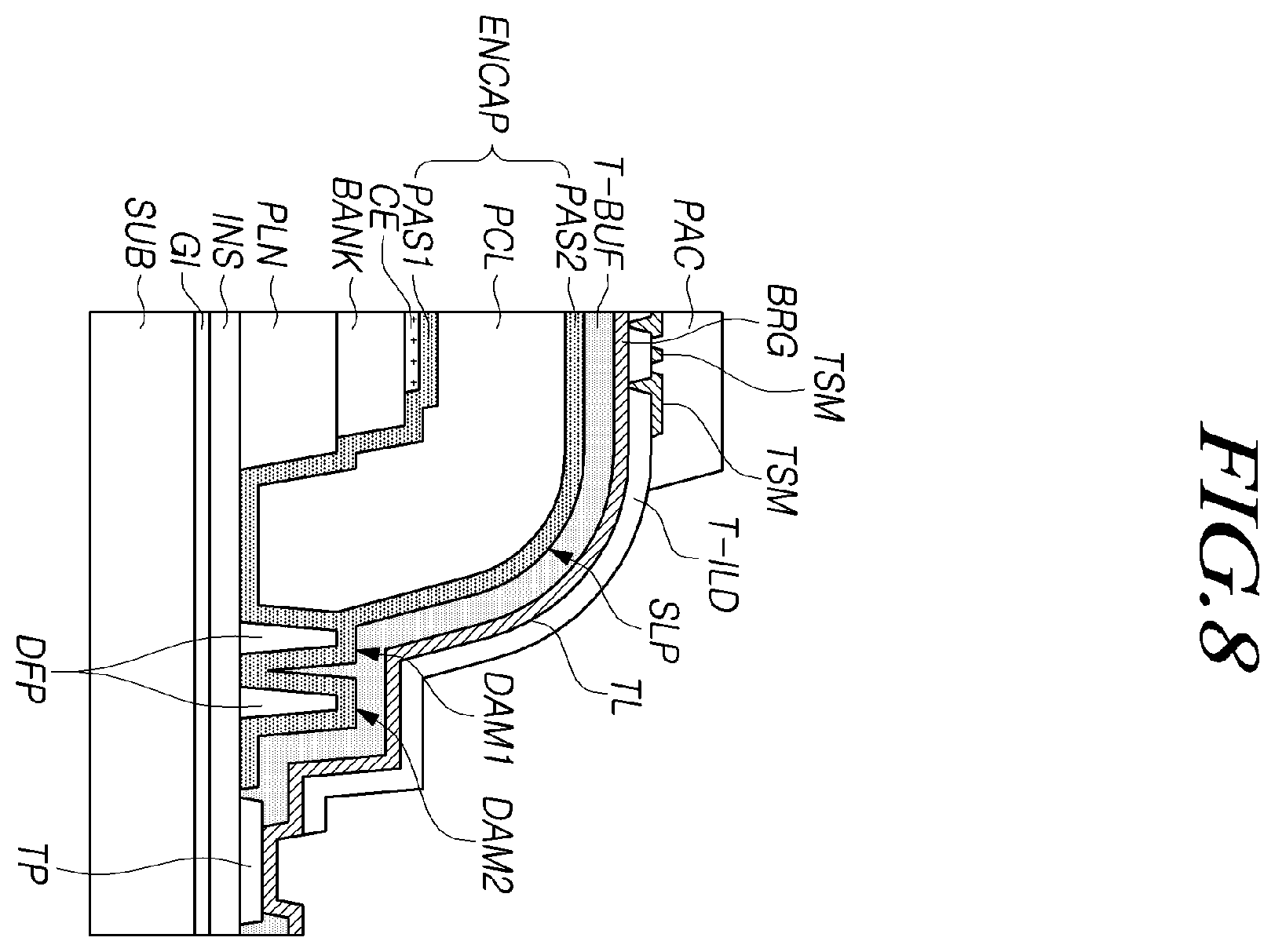 Patent US12414438 Figure 11 – Display device
