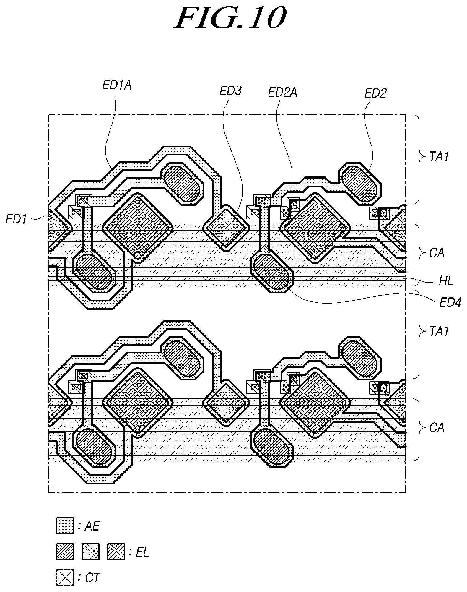 Patent US12414438 Figure 13 – Display device