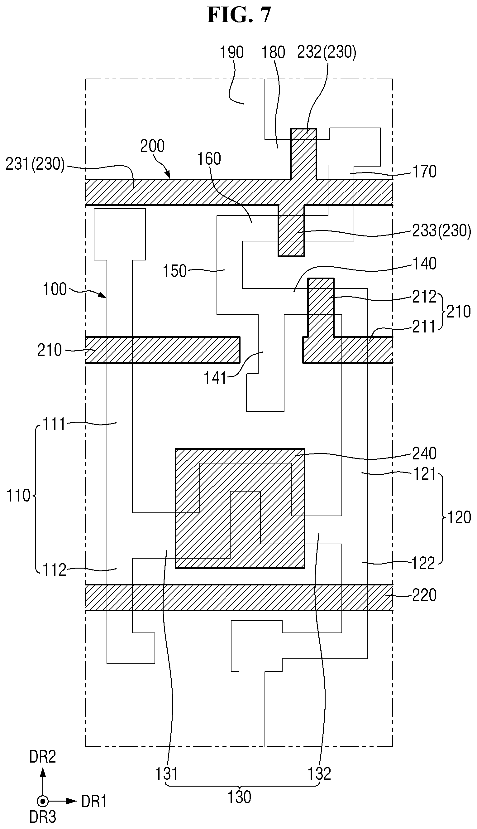 Patent US12414440 Figure 7 – Display device