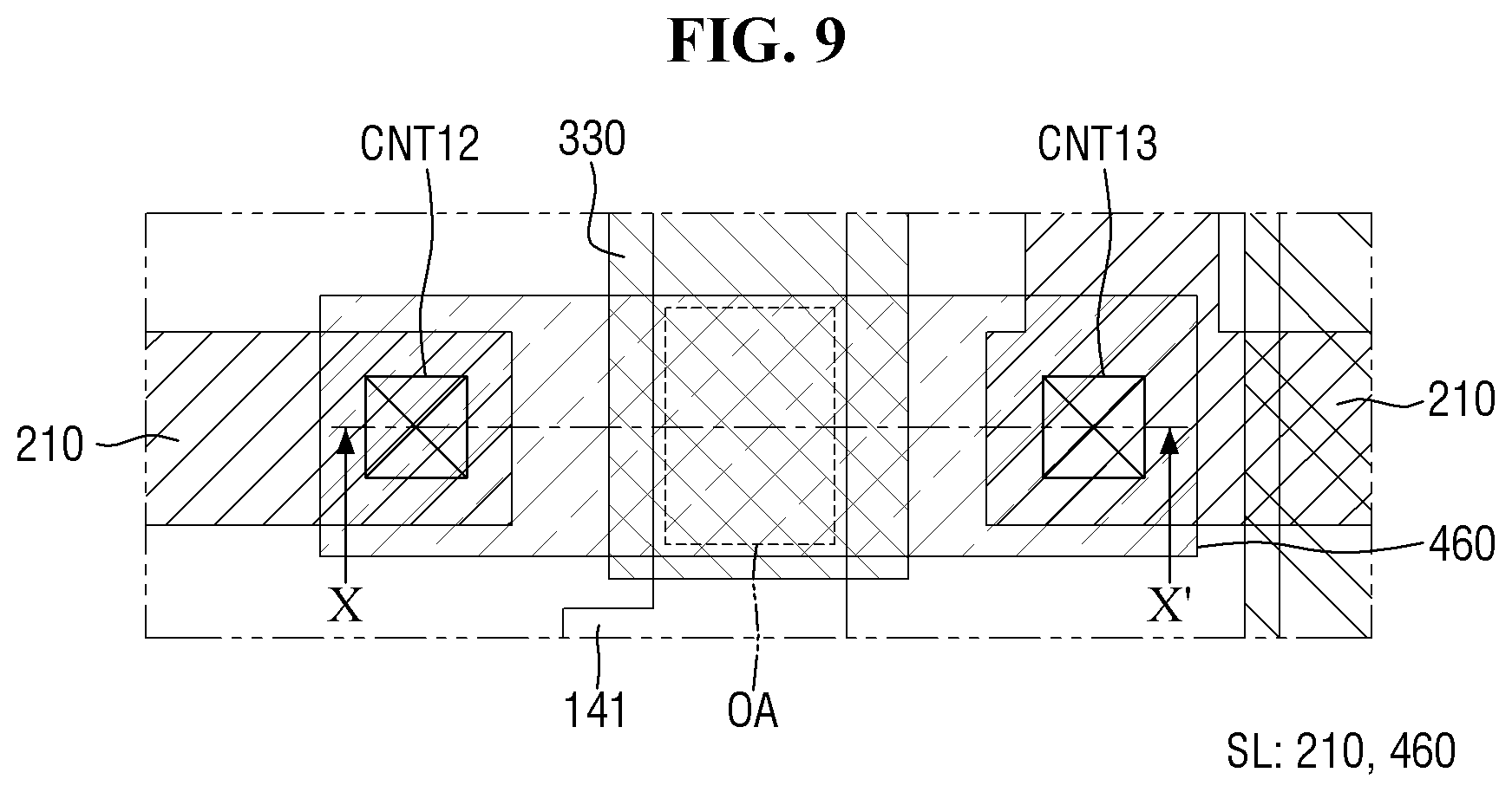 Patent US12414440 Figure 9 – Display device