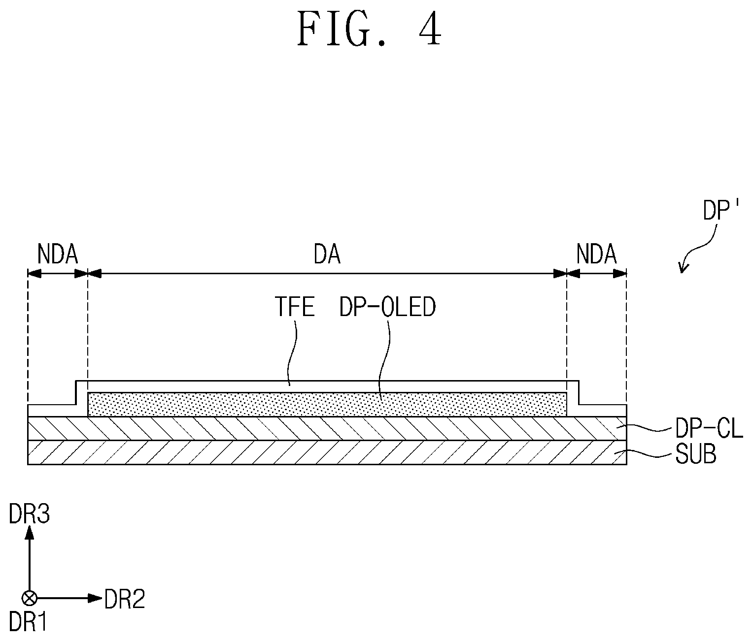 Patent US12414442 Figure 3 – Display device