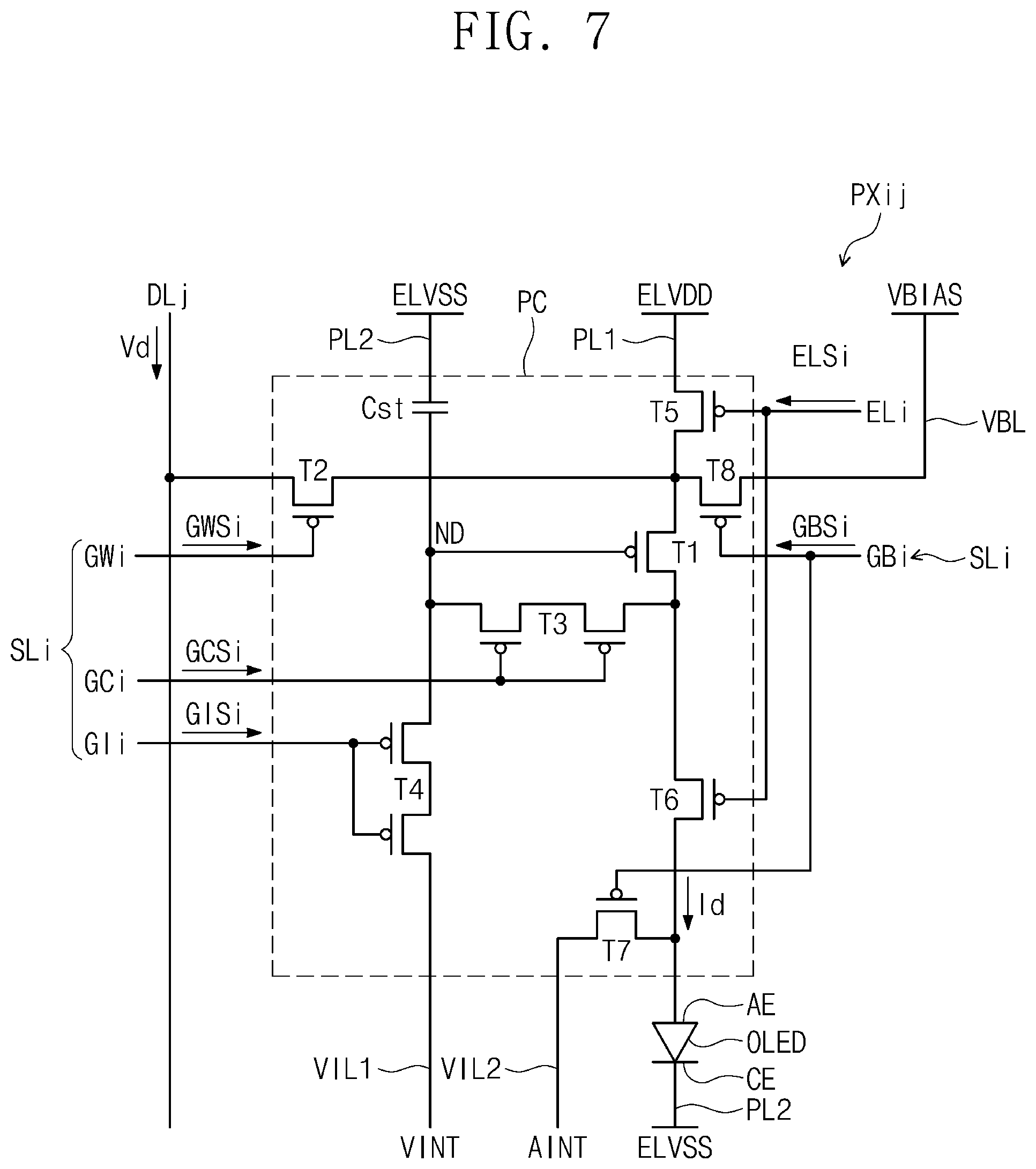 Patent US12414442 Figure 6 – Display device