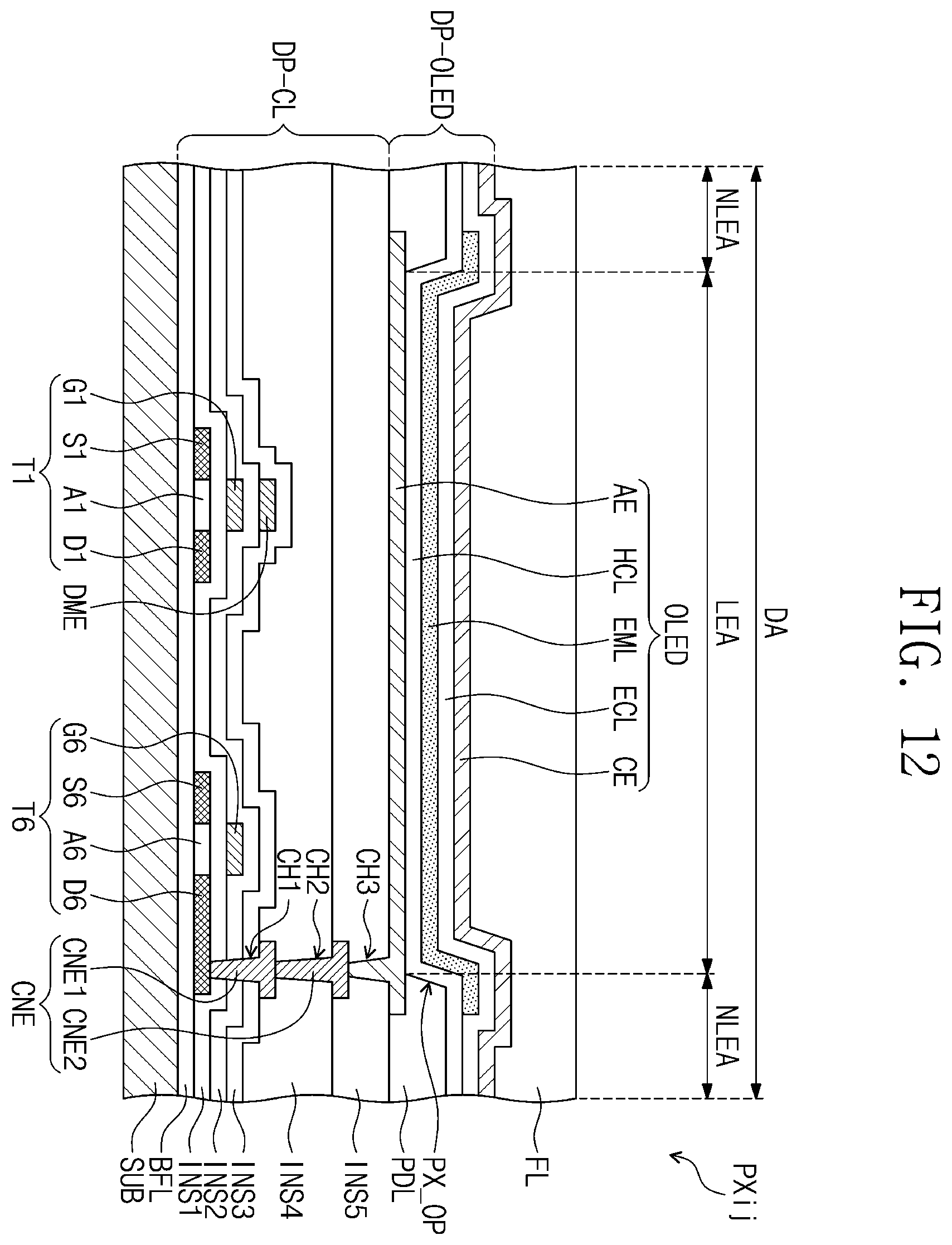 Patent US12414442 Figure 10 – Display device