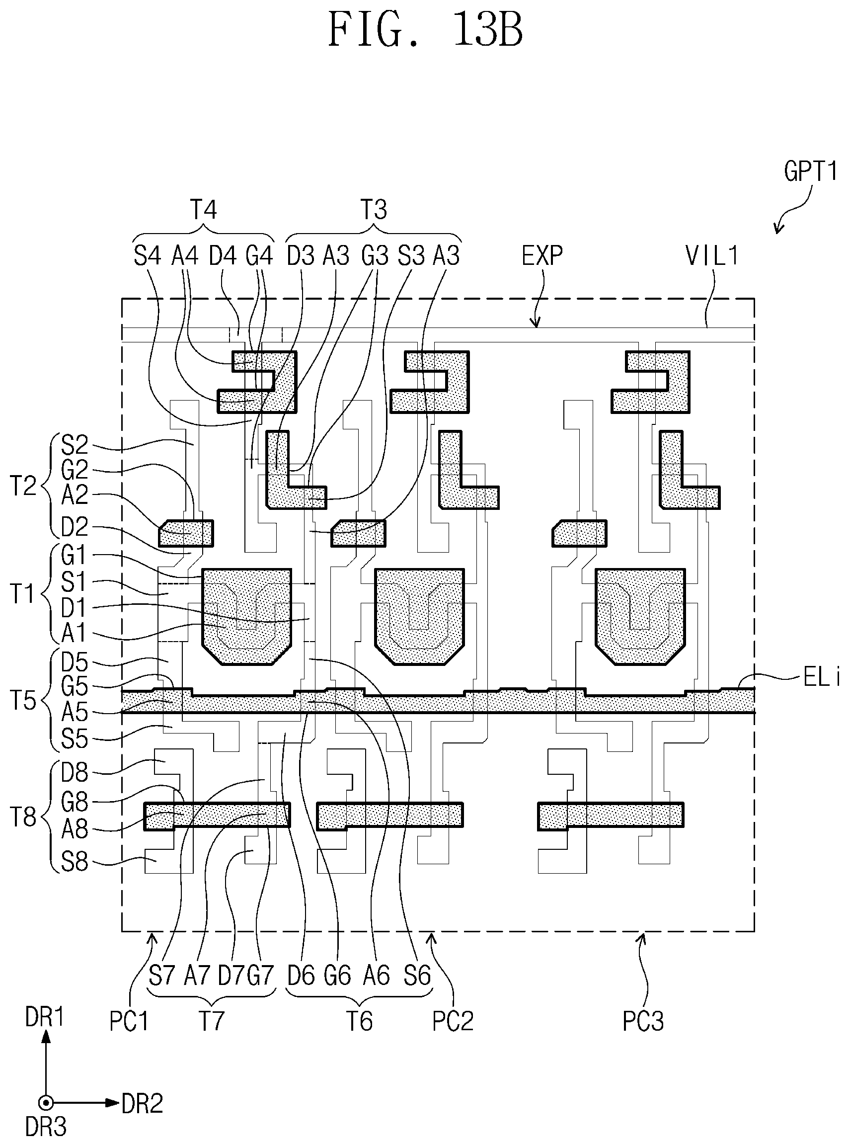 Patent US12414442 Figure 12 – Display device