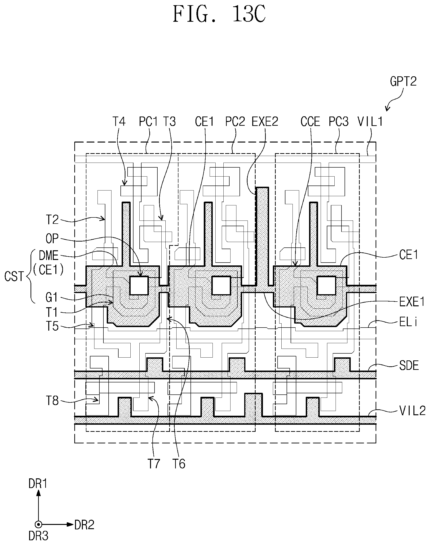 Patent US12414442 Figure 13 – Display device