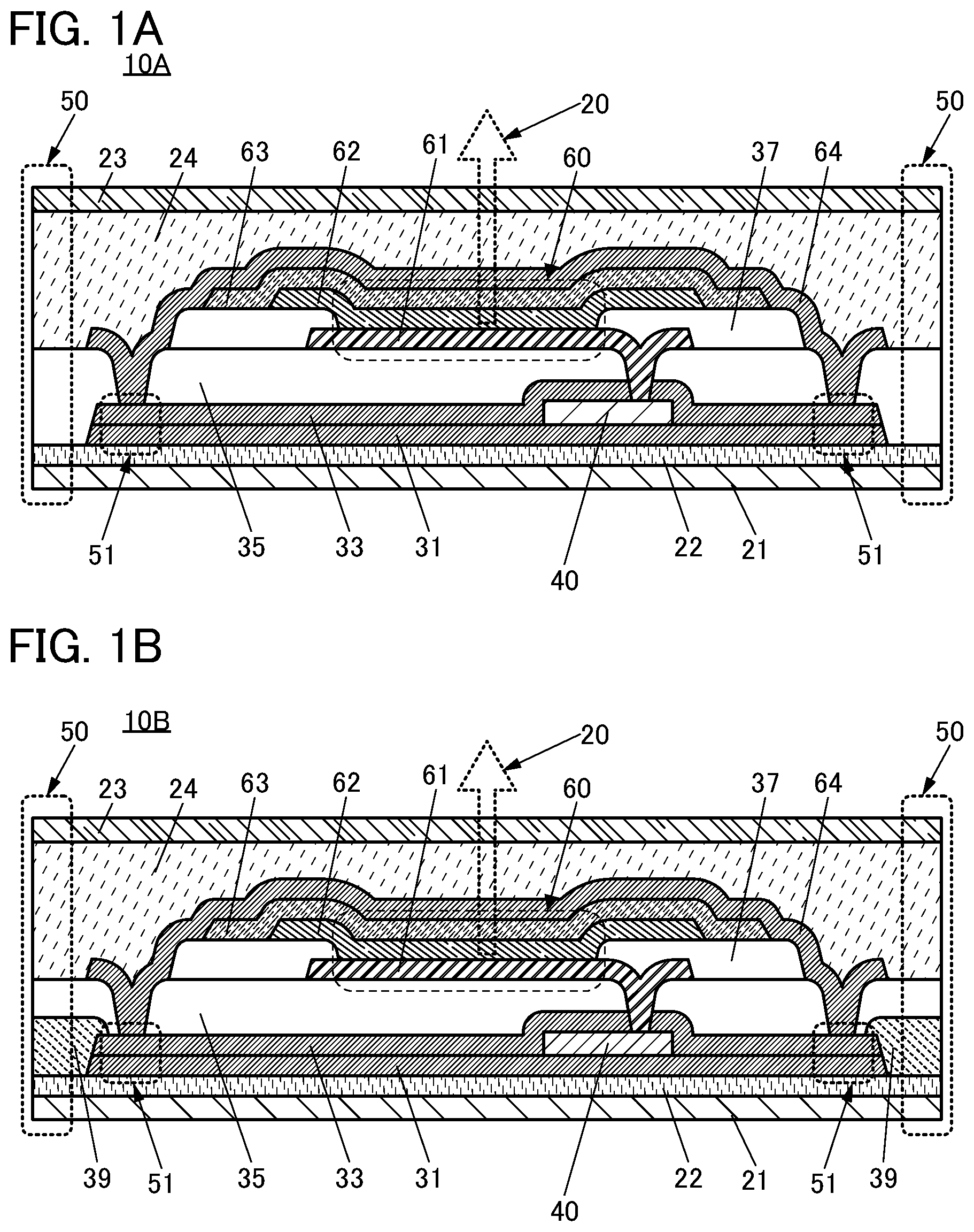 Patent US12414443 — Light-emitting device, light-emitting module, electronic device, and manufacturing method of light-emitting device — Figure 1