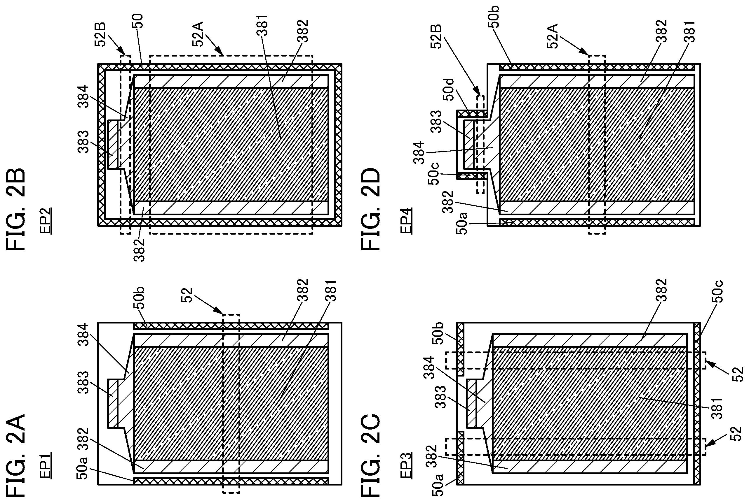 Patent US12414443 Figure 2 – Light-emitting device, light-emitting module, electronic device, and manufacturing method of light-emitting device