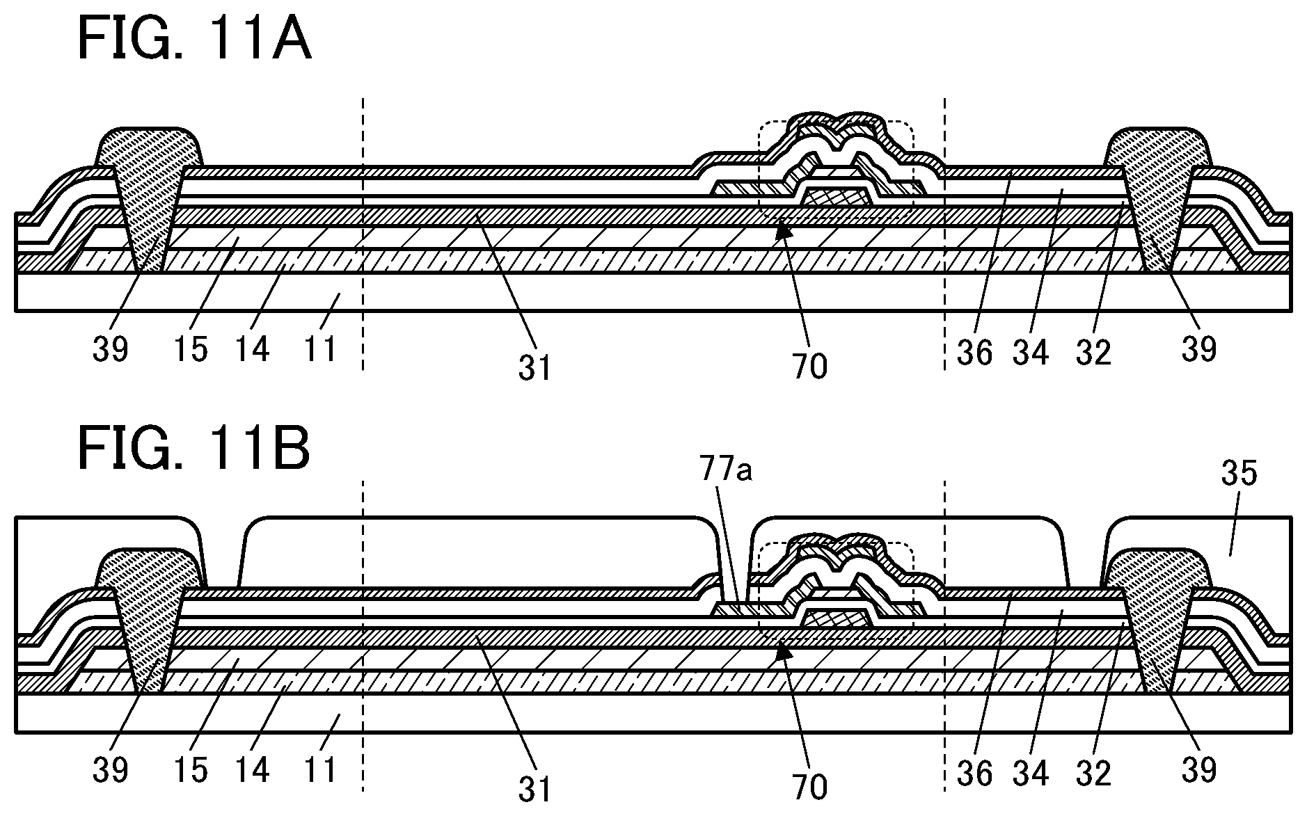 Patent US12414443 Figure 11 – Light-emitting device, light-emitting module, electronic device, and manufacturing method of light-emitting device