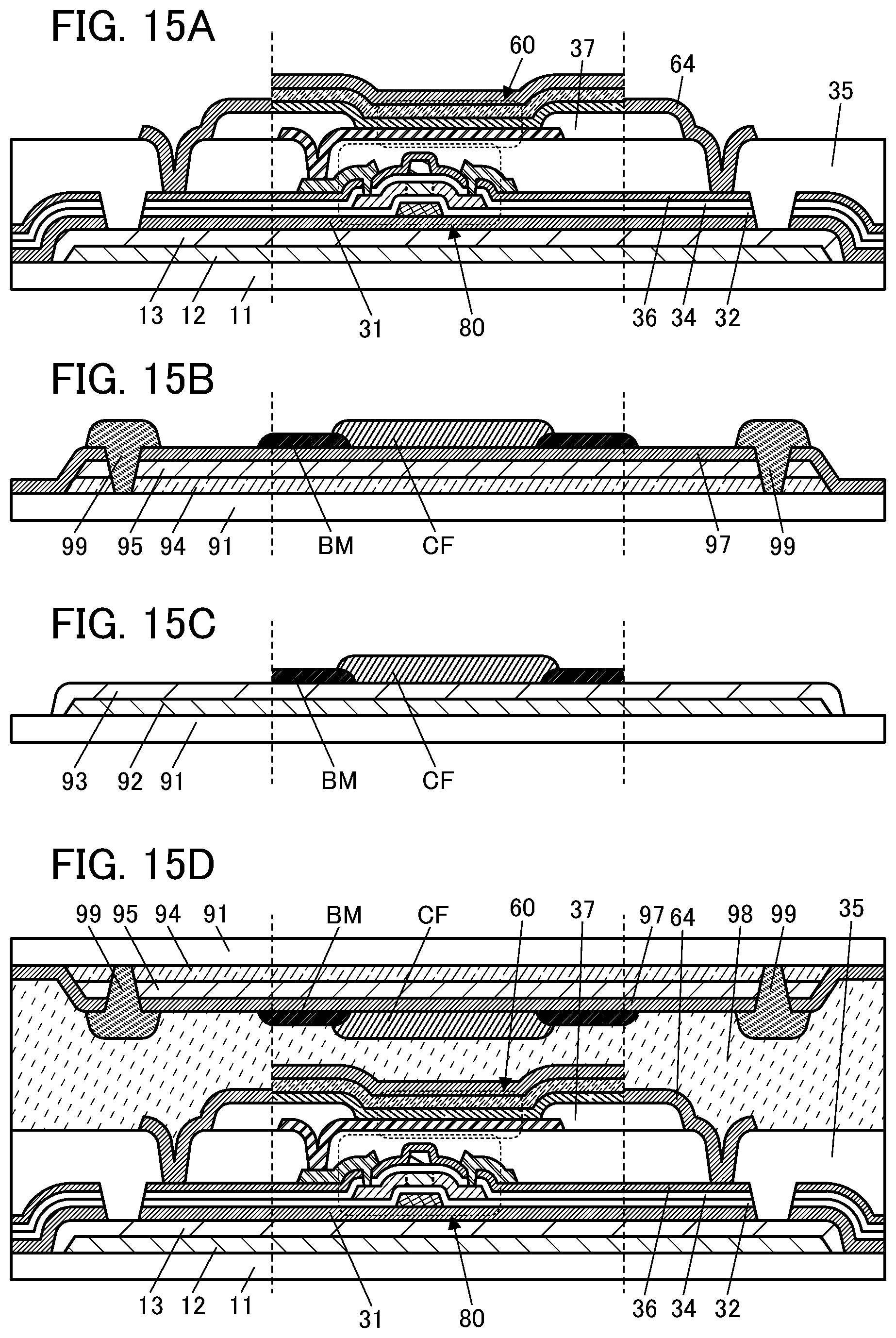 Patent US12414443 Figure 15 – Light-emitting device, light-emitting module, electronic device, and manufacturing method of light-emitting device