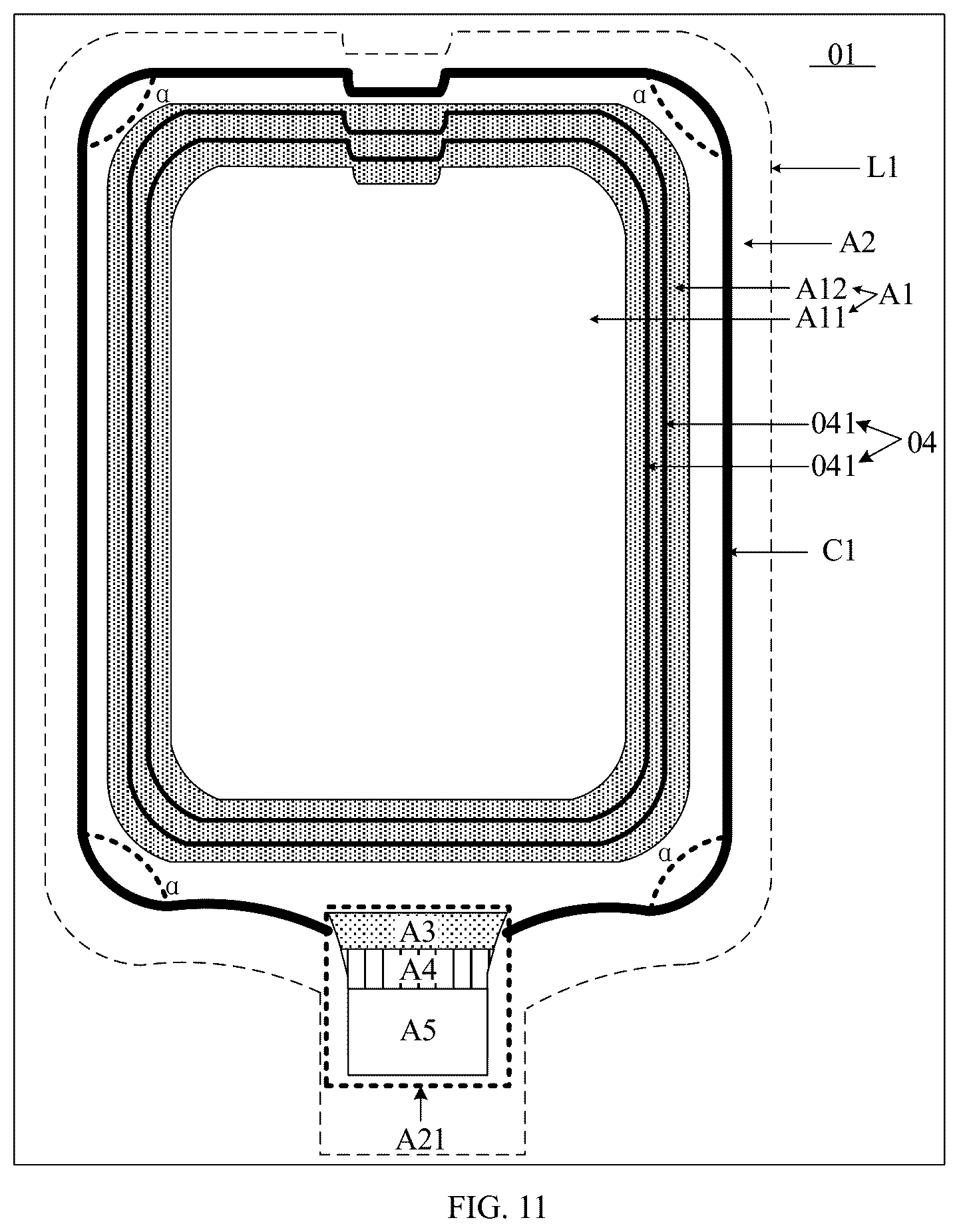 Patent US12414446 Figure 8 – Display substrate and method for manufacturing same, and display device