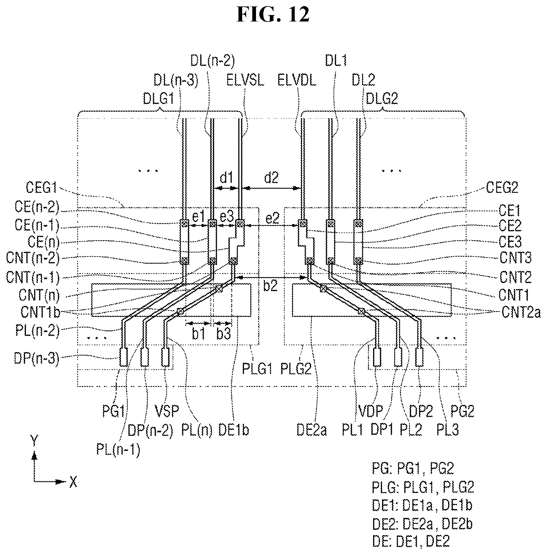 Patent US12414448 Figure 12 – Display device