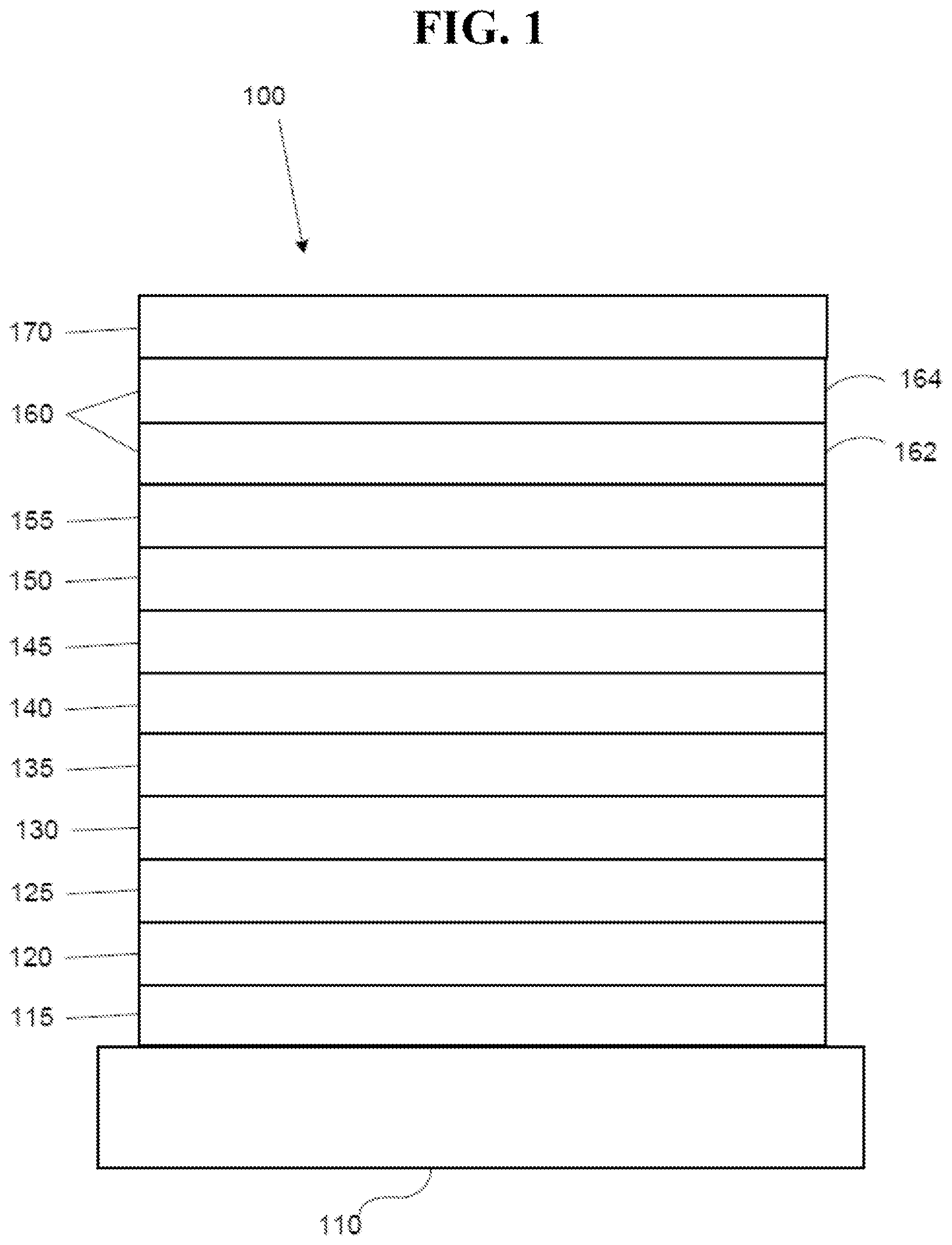 Patent US12414452 Figure 1 – Organic electroluminescent devices