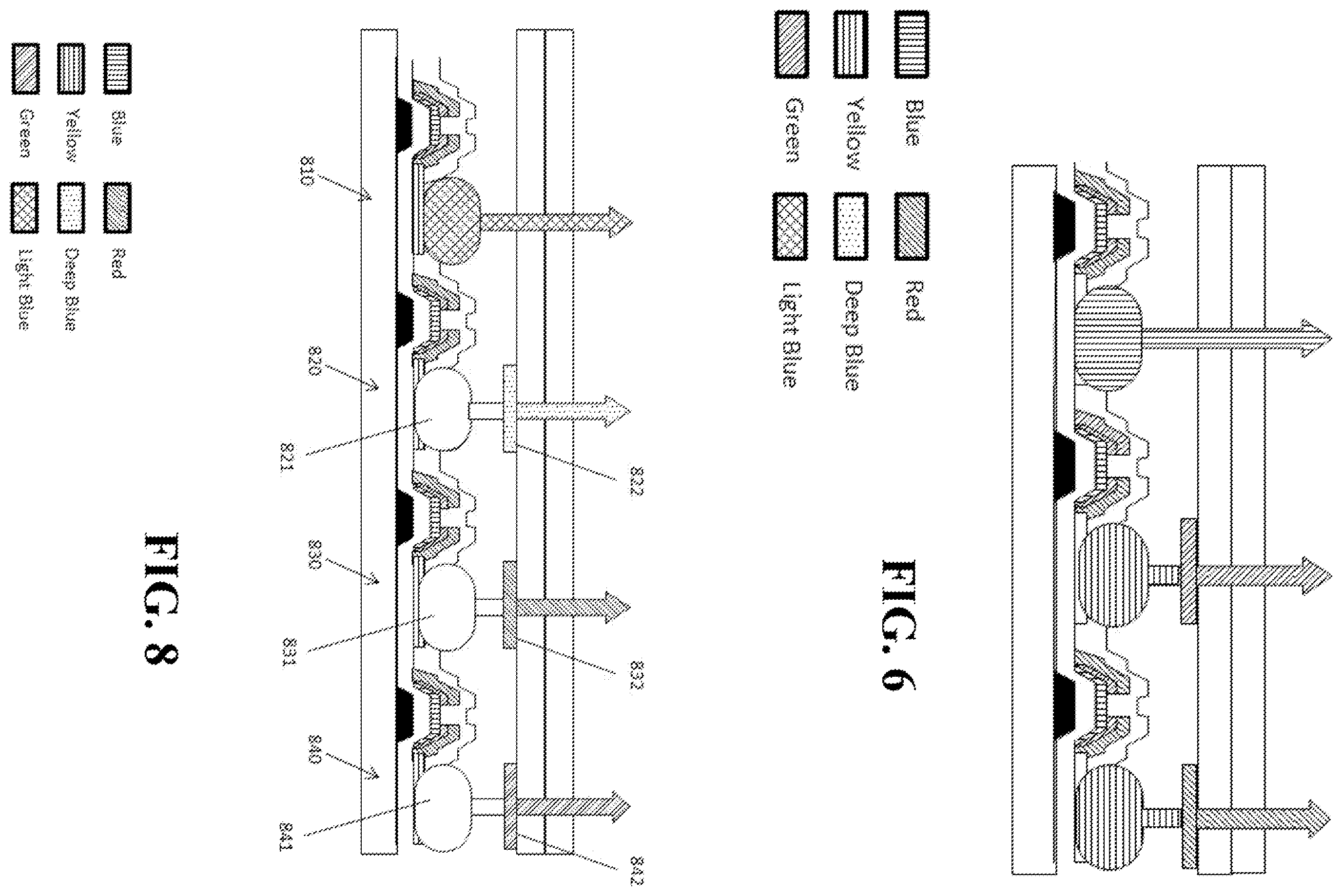 Patent US12414452 Figure 5 – Organic electroluminescent devices