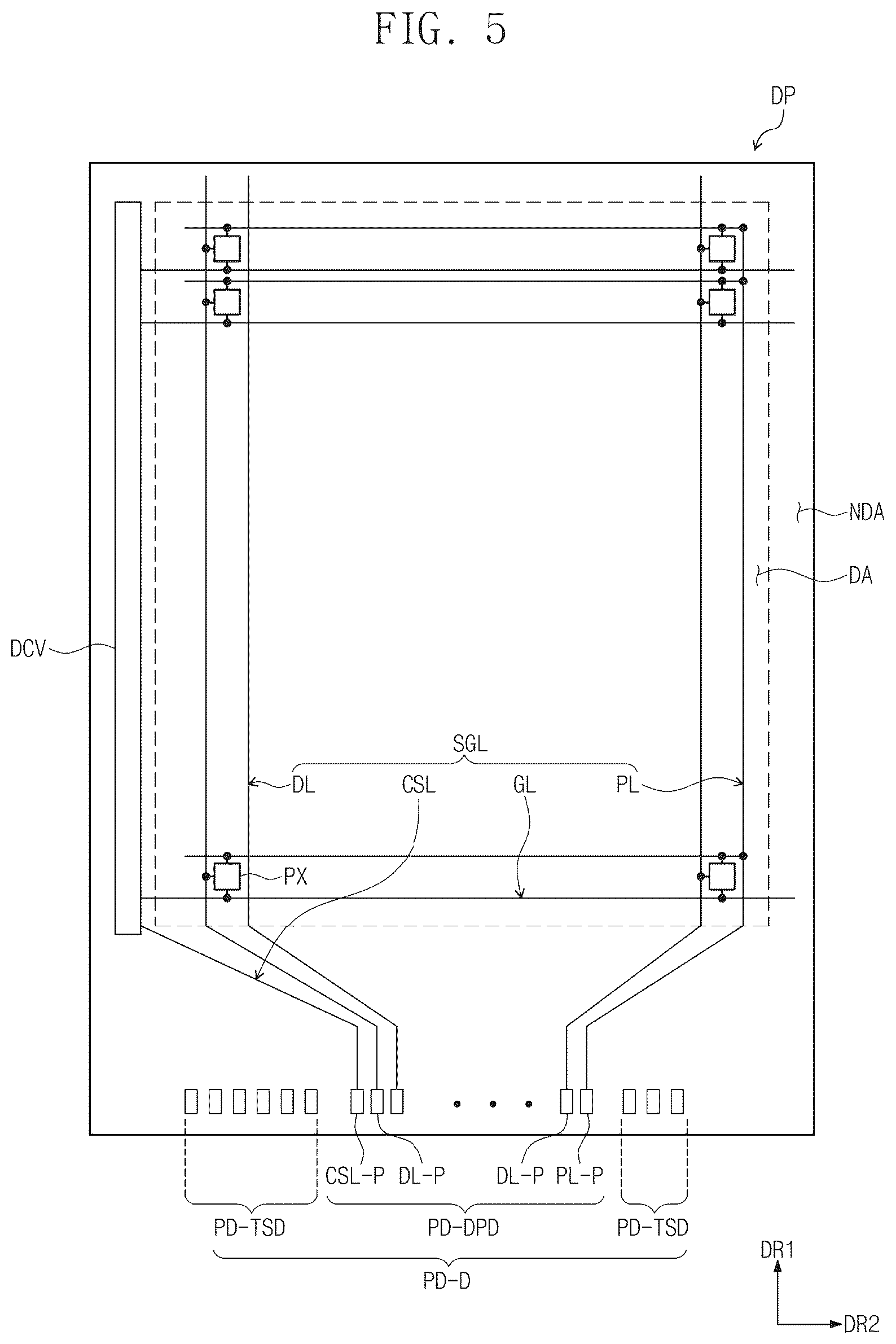 Patent US12414456 Figure 6 – Organic light emitting display module and organic light emitting display device having the same