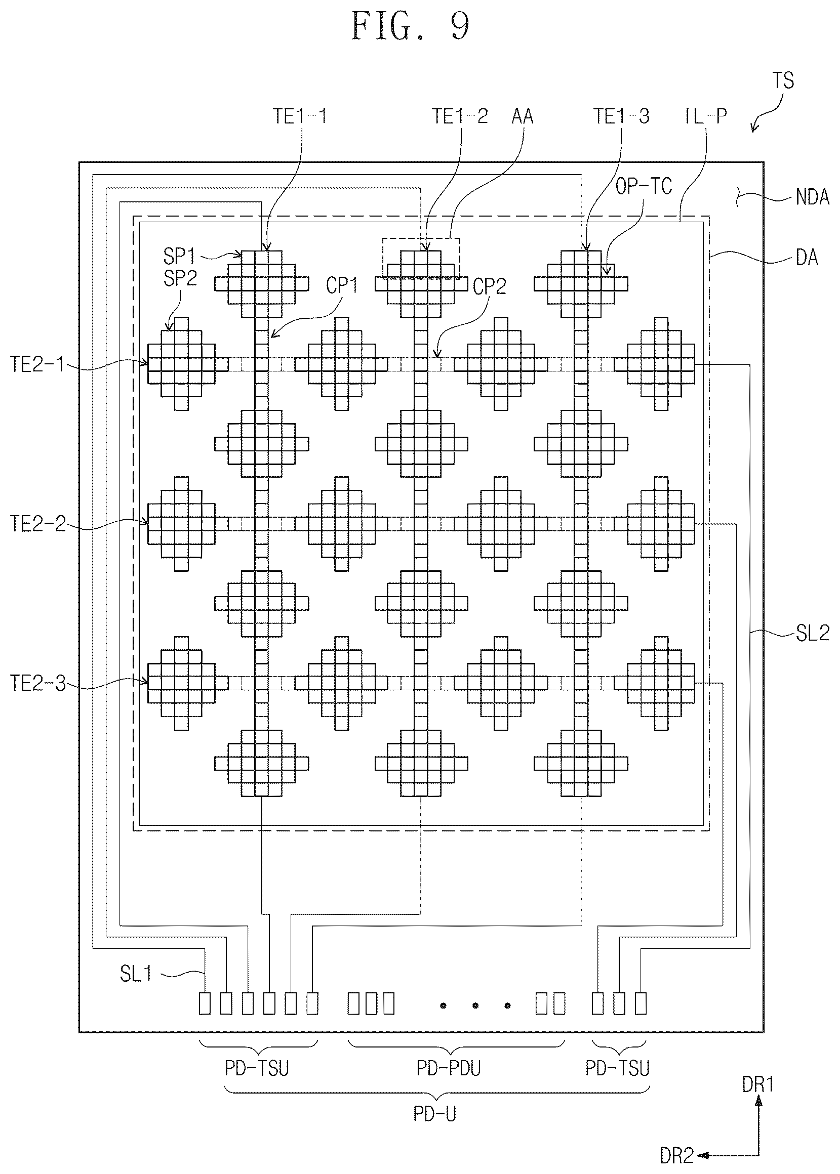 Patent US12414456 Figure 10 – Organic light emitting display module and organic light emitting display device having the same