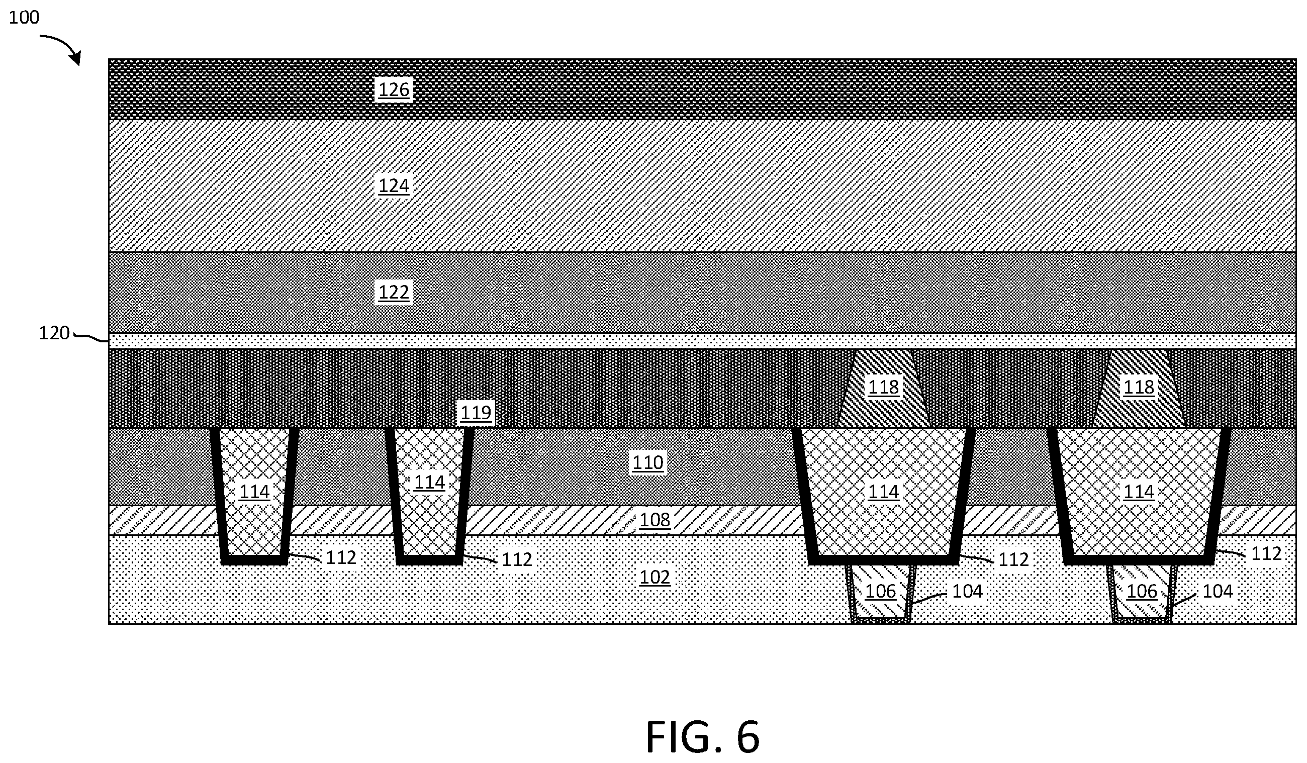 Patent US12414480 Figure 4 – MRAM bottom electrode contact with taper profile