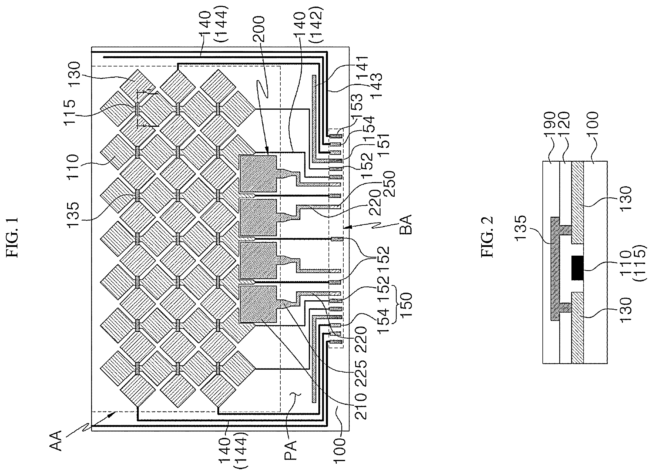 Patent US12417001 — Sensor device package and image display device including the same — Figure 1