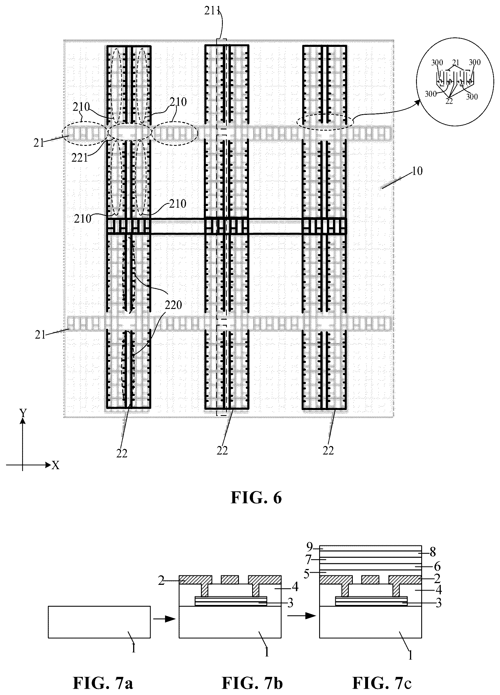 Patent US12417003 Figure 5 – Display panel and display apparatus with additional electrode layer for improving mutual capacitance variation