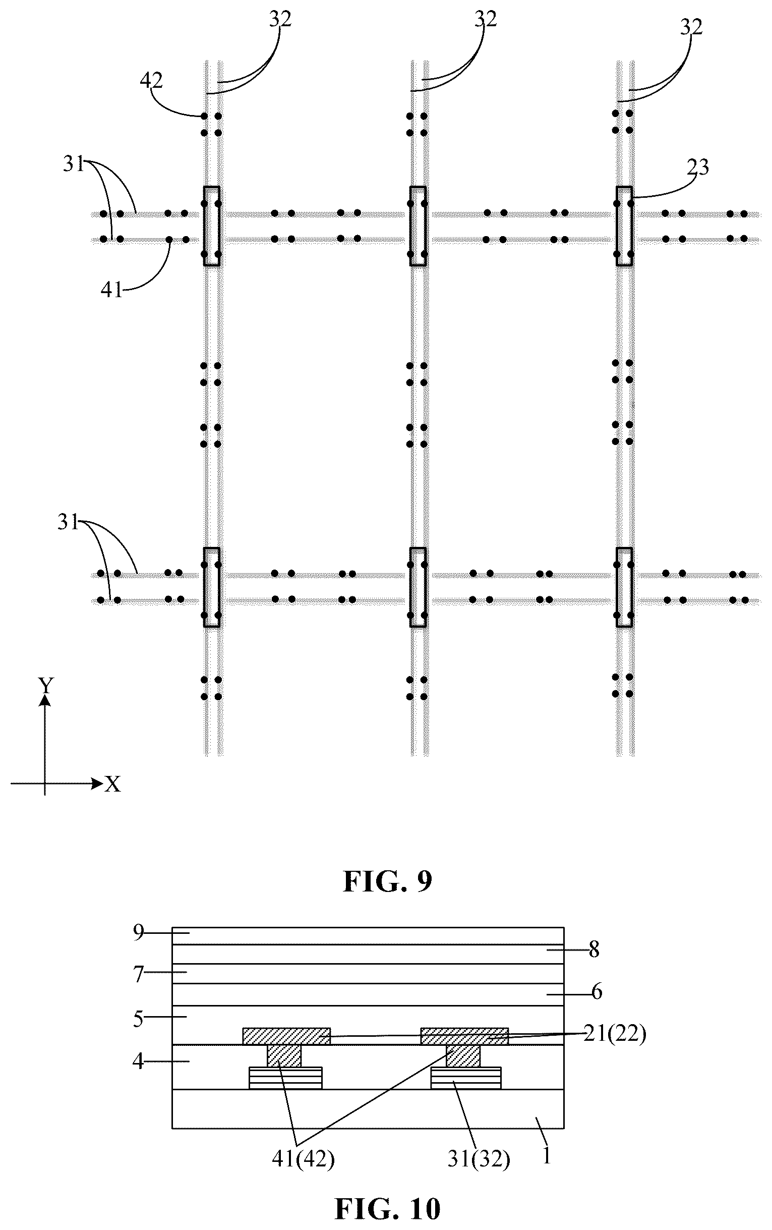 Patent US12417003 Figure 7 – Display panel and display apparatus with additional electrode layer for improving mutual capacitance variation